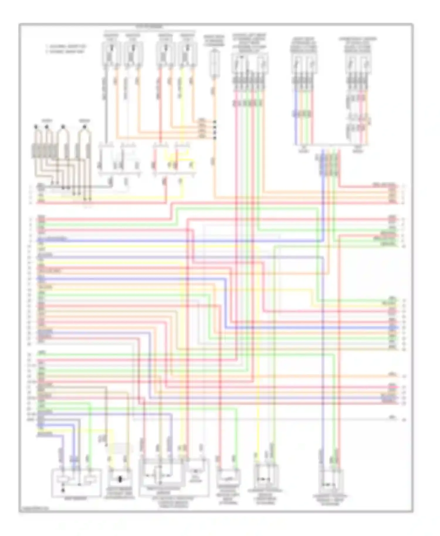 Elantra Hyundai V (2010-2014): Wiring diagram engine performance 1.8l, a/t (2 of 5)