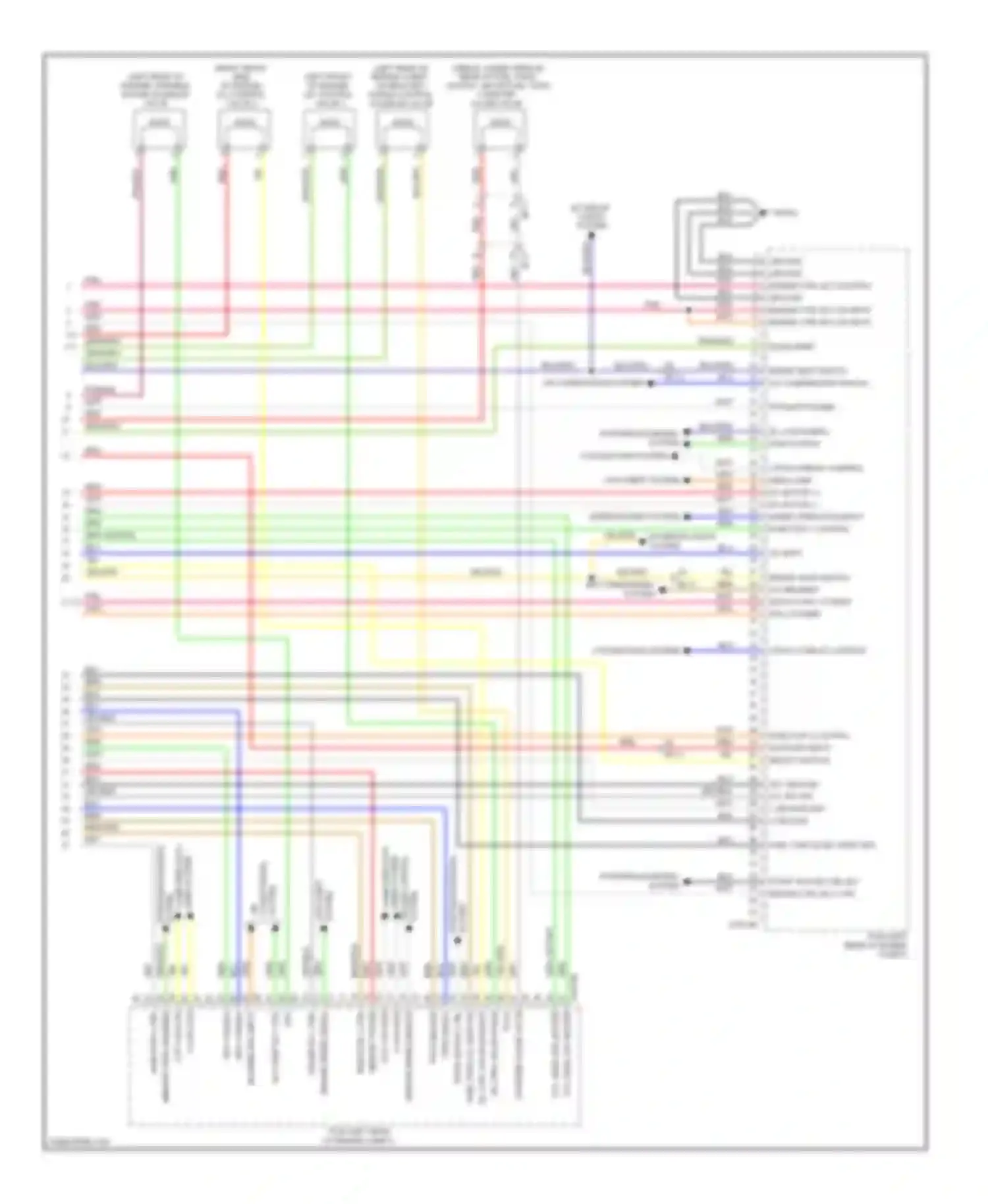 Elantra Hyundai V (2010-2014): Wiring diagram engine performance 1.8l, a/t (5 of 5)