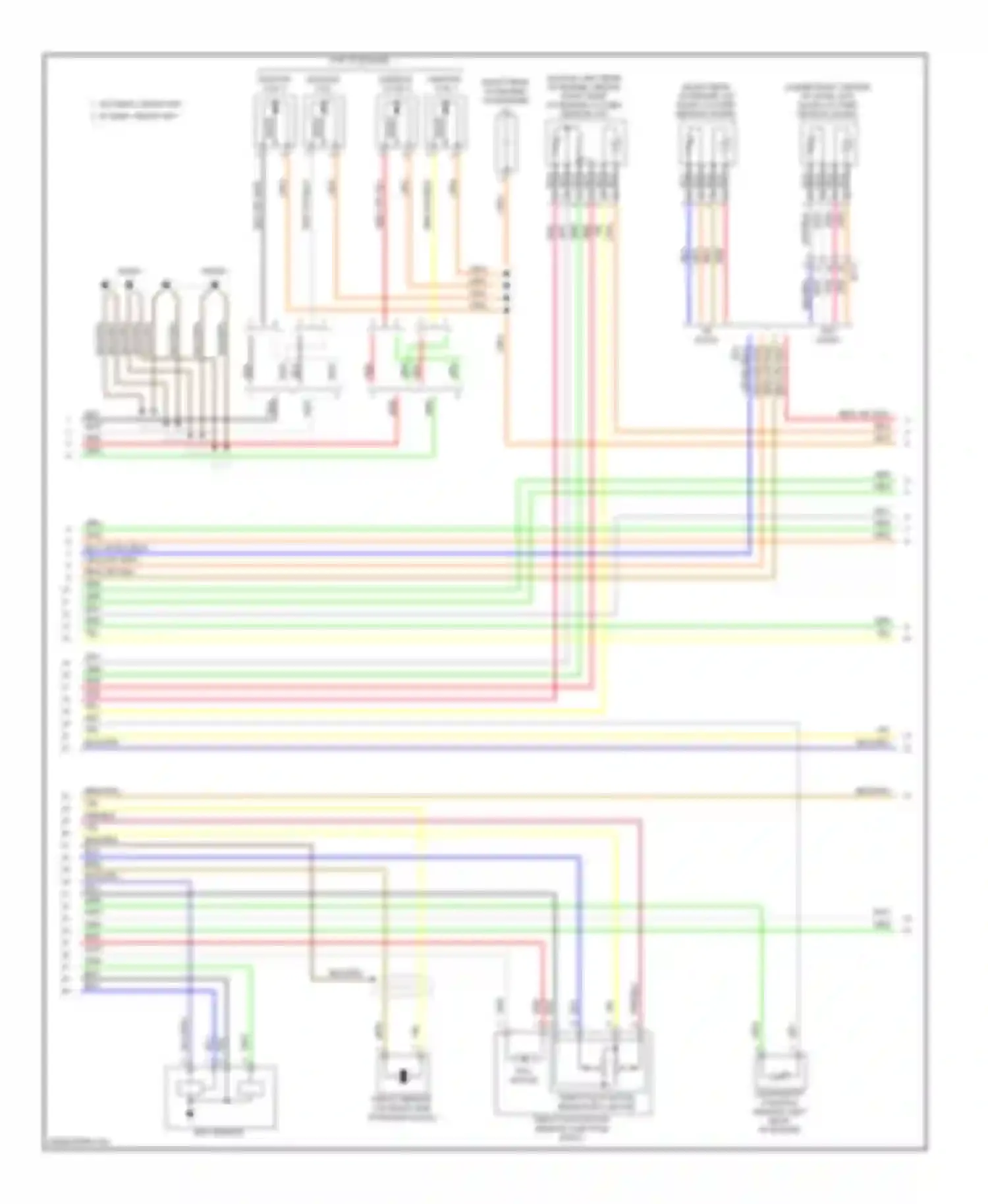 Elantra Hyundai V (2010-2014): Wiring diagram engine performance 1.8l, m/t (2 of 5)