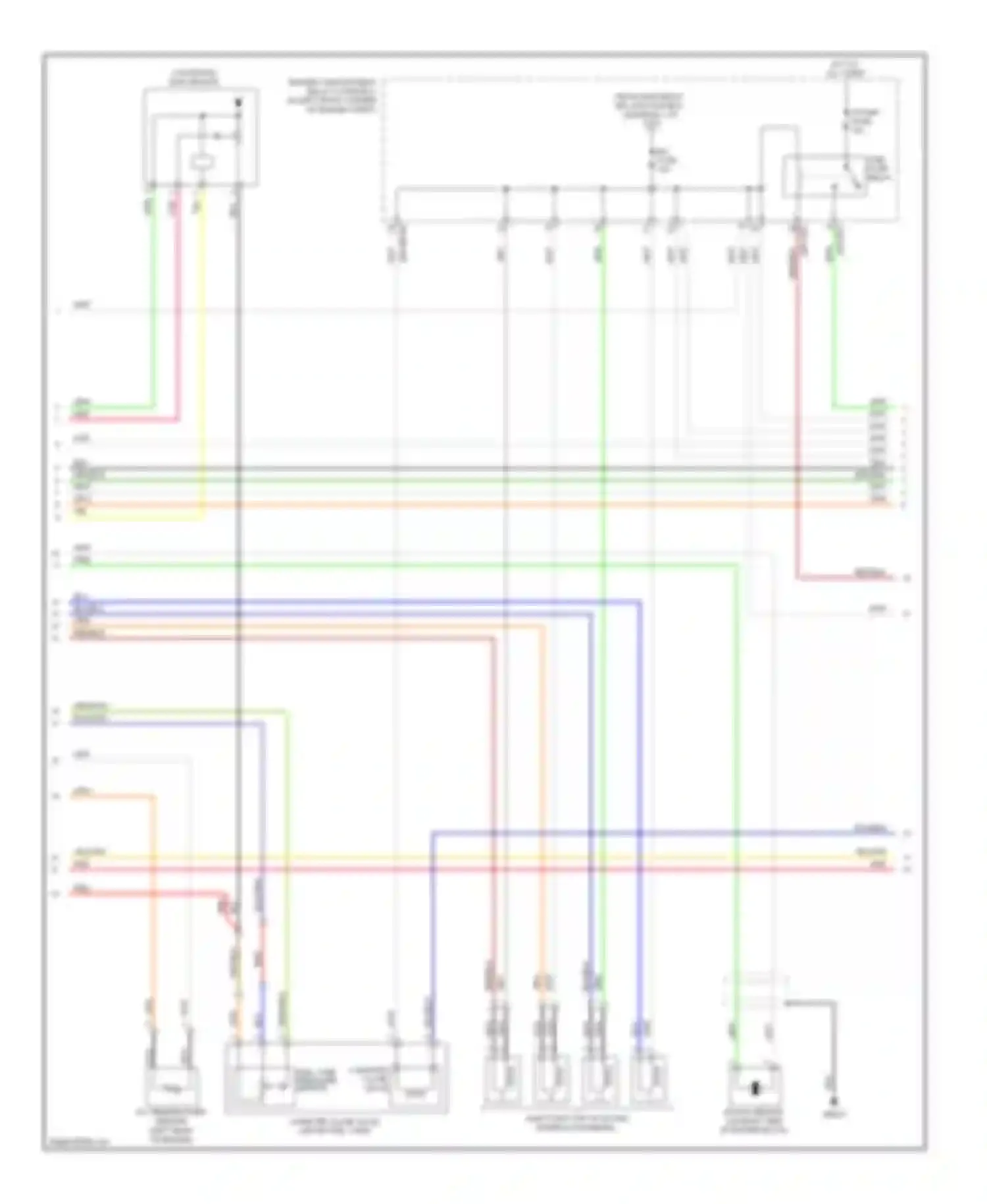 Elantra Hyundai V (2010-2014): Wiring diagram engine performance 2.0l (2 of 5)