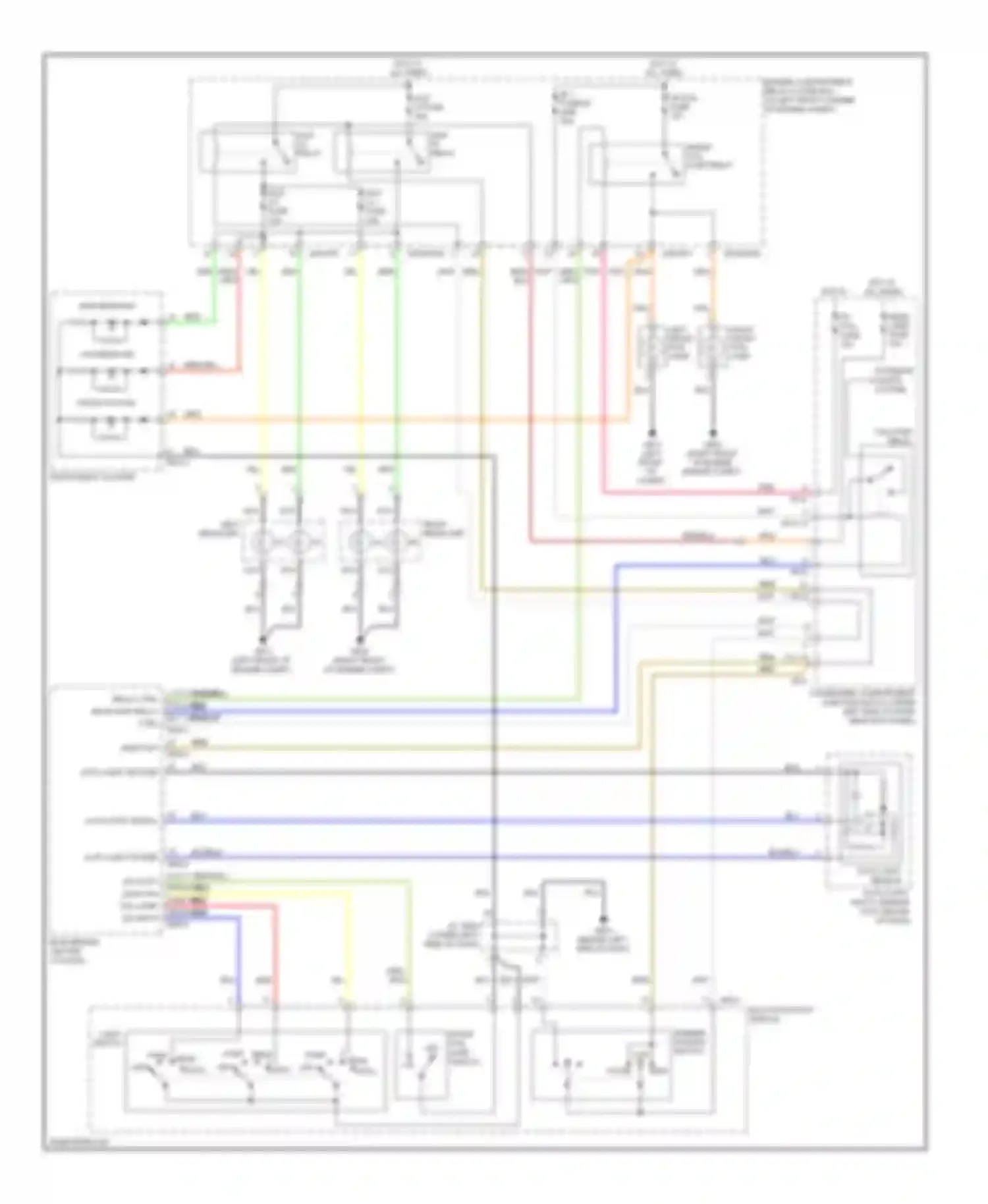 Elantra Hyundai V (2010-2014): Autolamps circuit