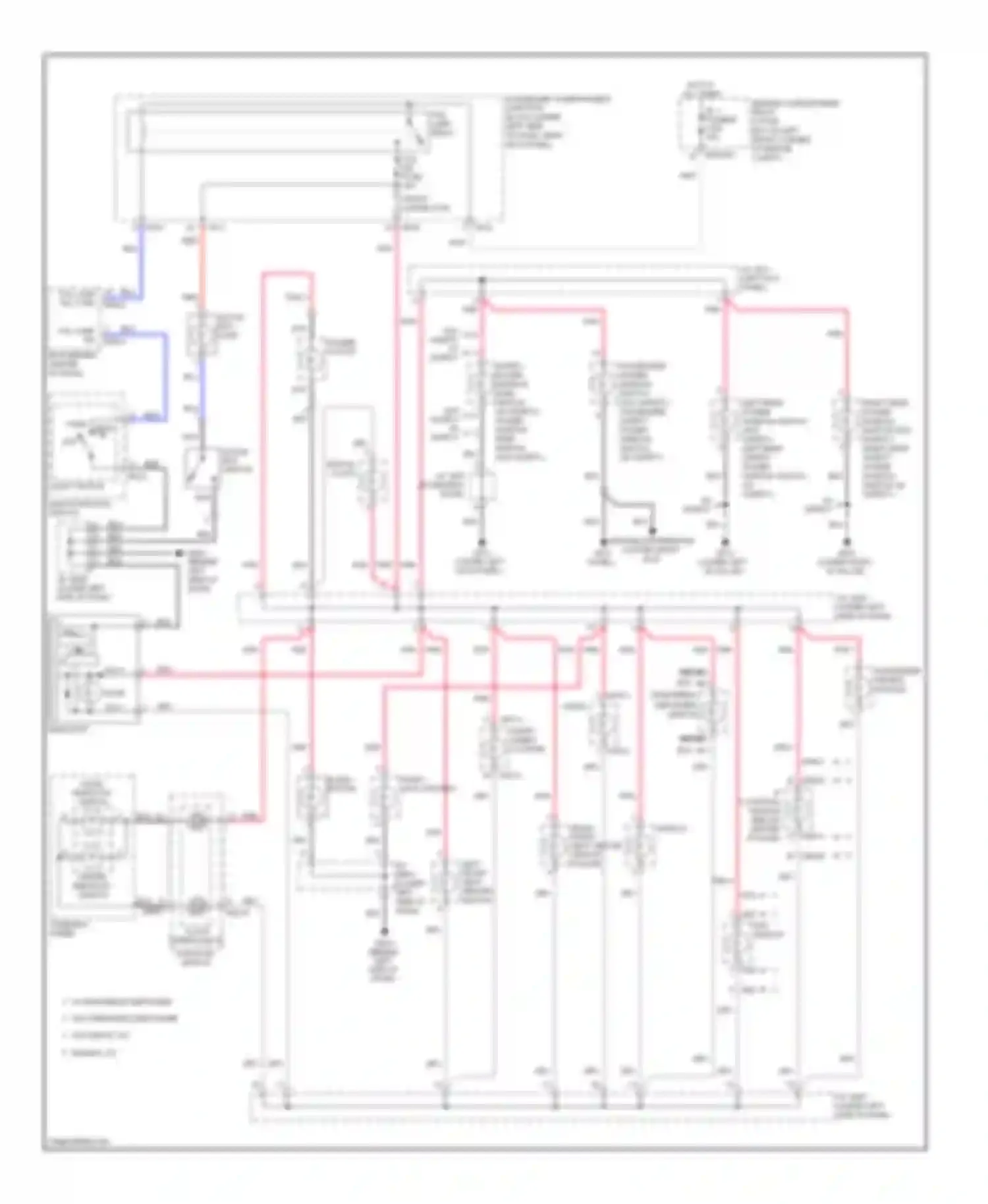 Elantra Hyundai V (2010-2014): Instrument illumination circuit