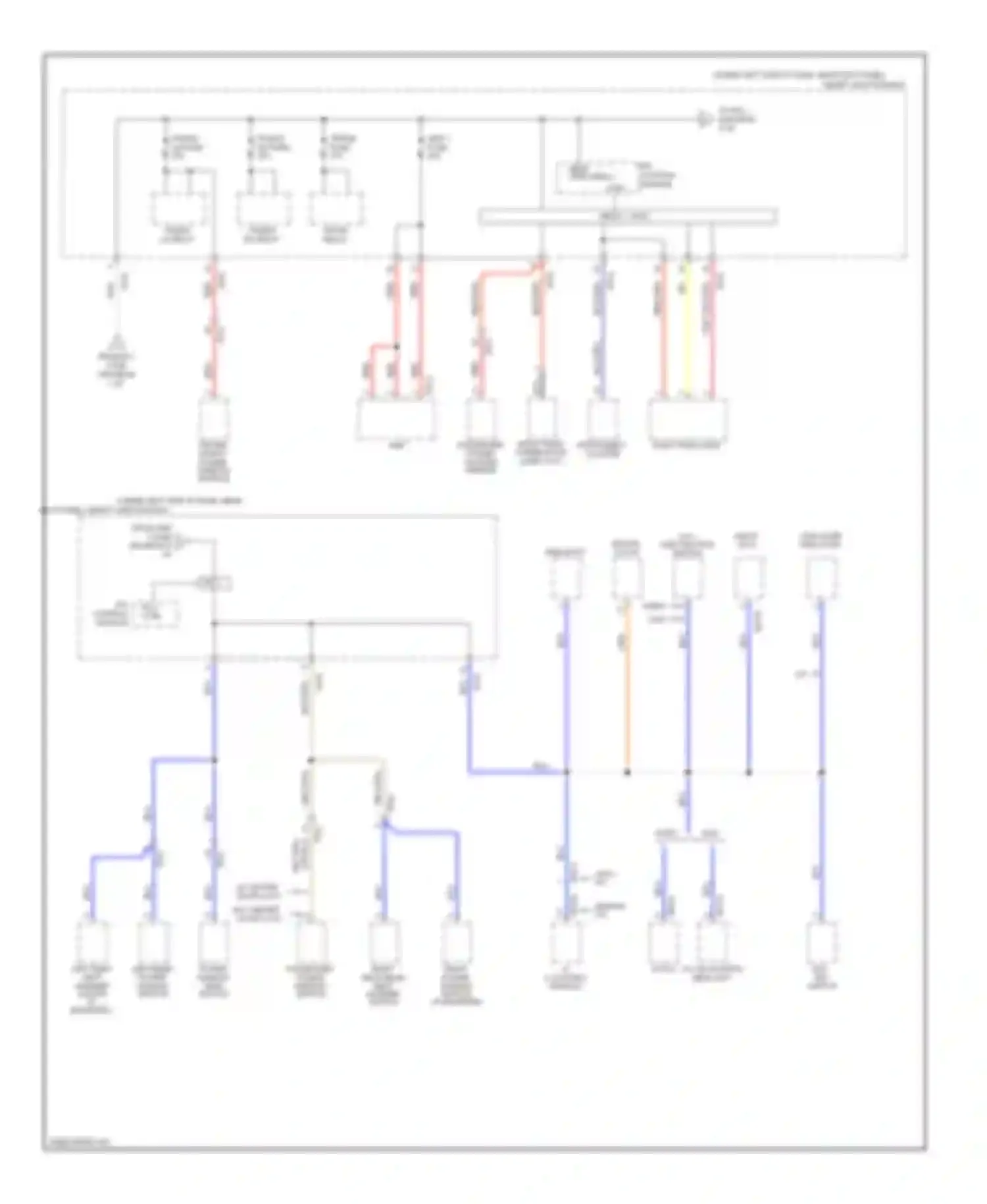 Elantra Hyundai V (2010-2014): Power distribution circuit (4 of 6)