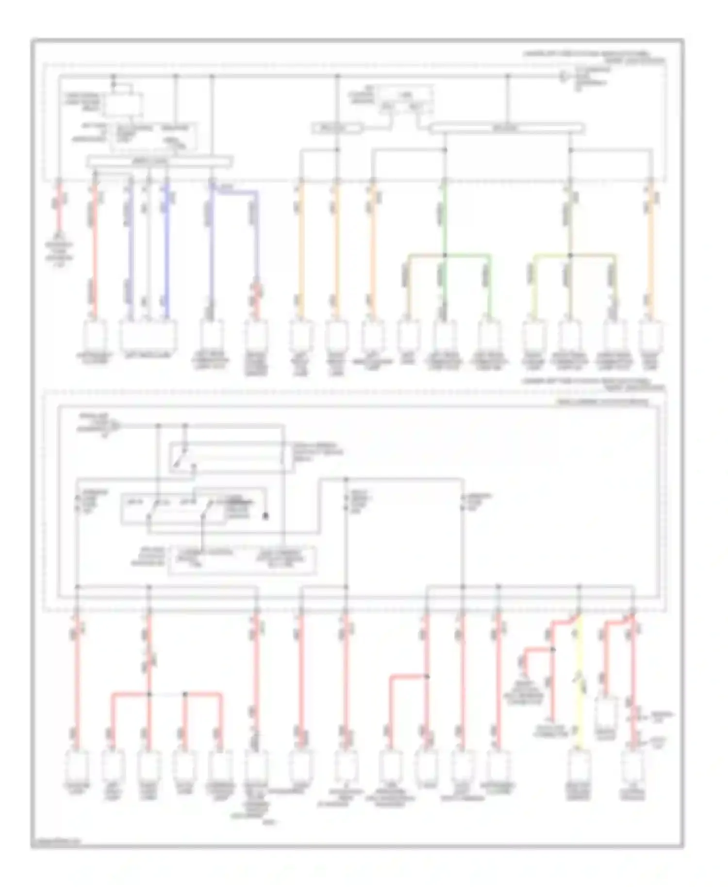 Elantra Hyundai V (2010-2014): Power distribution circuit (5 of 6)