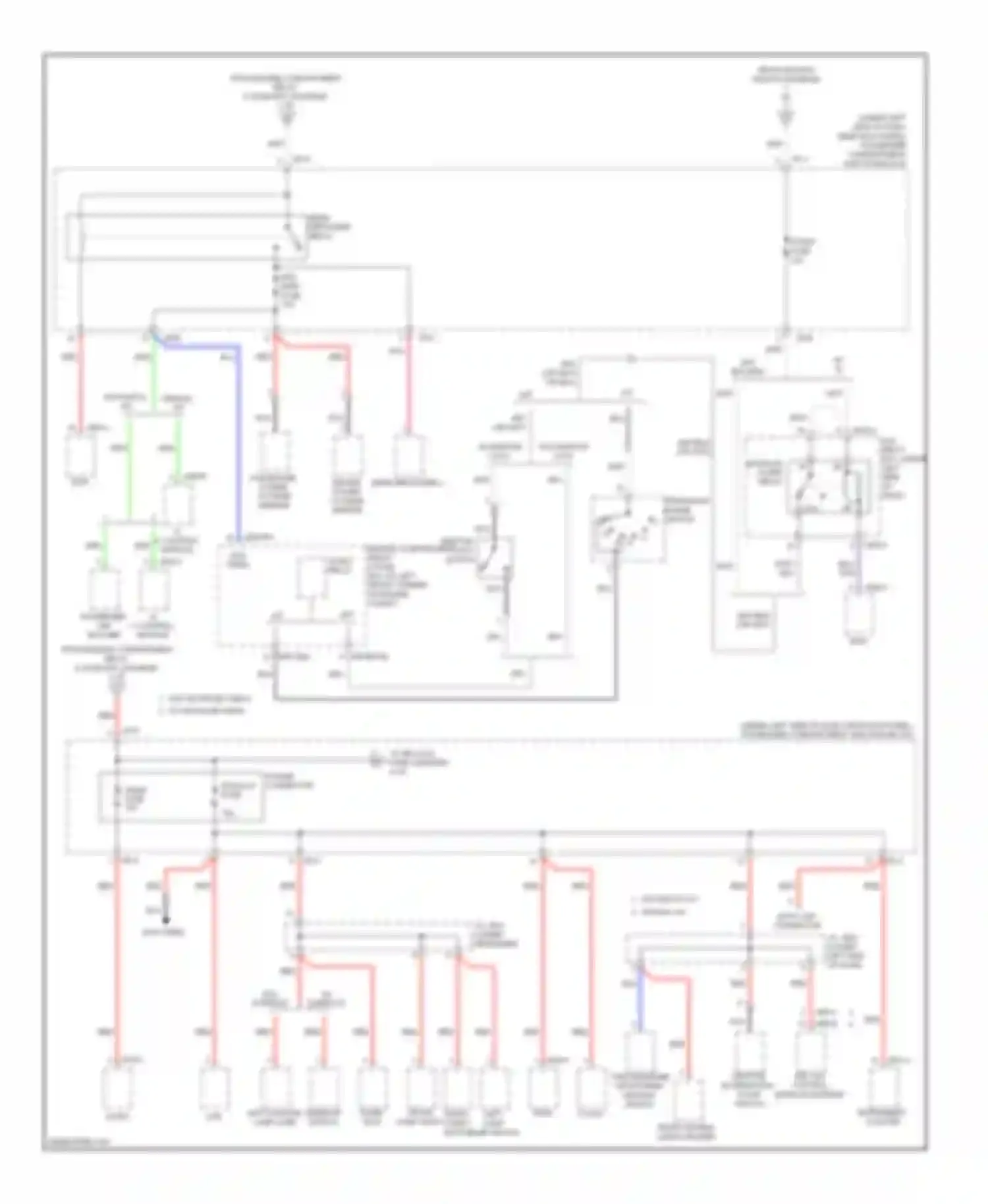 Elantra Hyundai V (2010-2014): Power distribution circuit (5 of 7)
