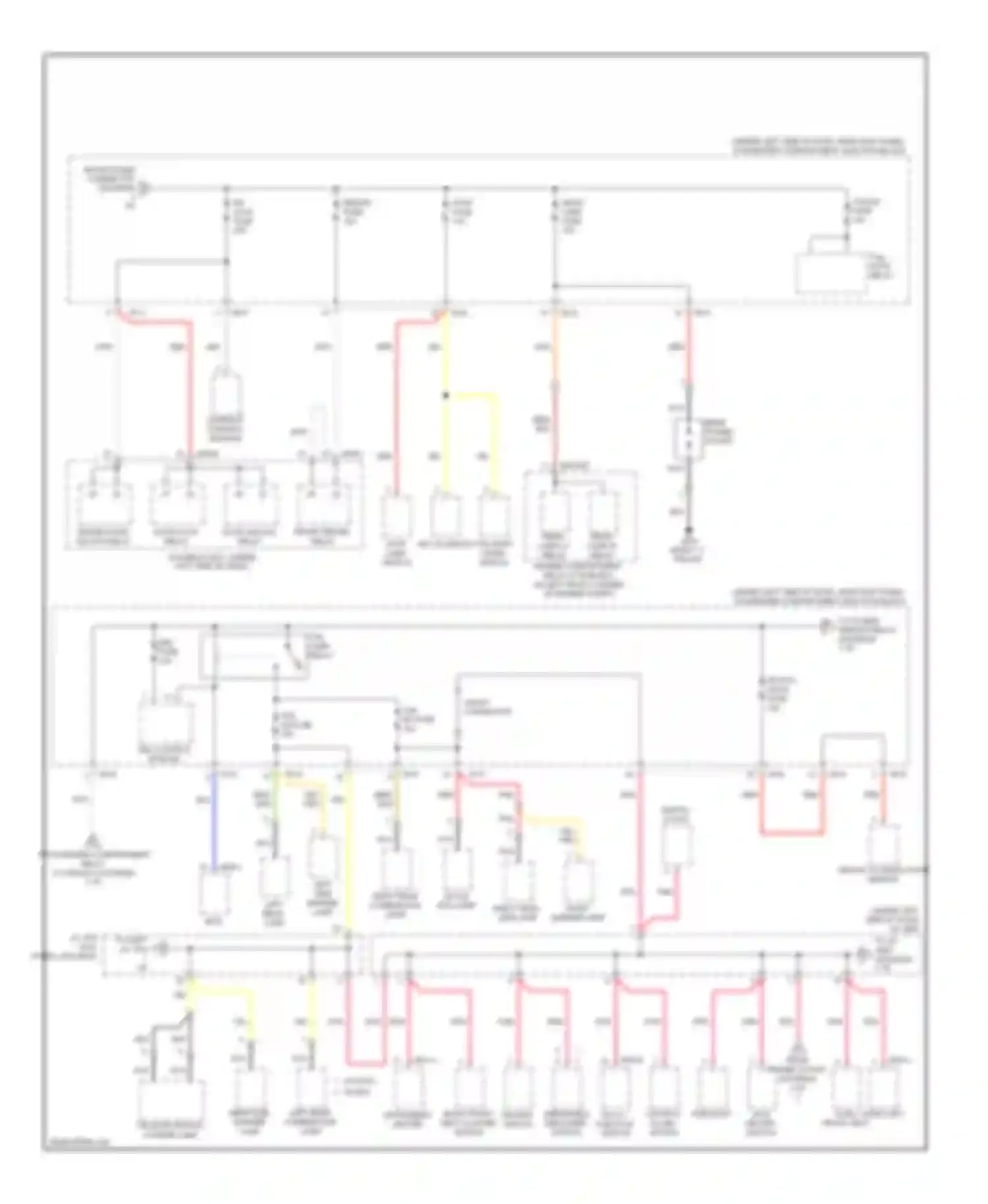 Elantra Hyundai V (2010-2014): Power distribution circuit (6 of 7)