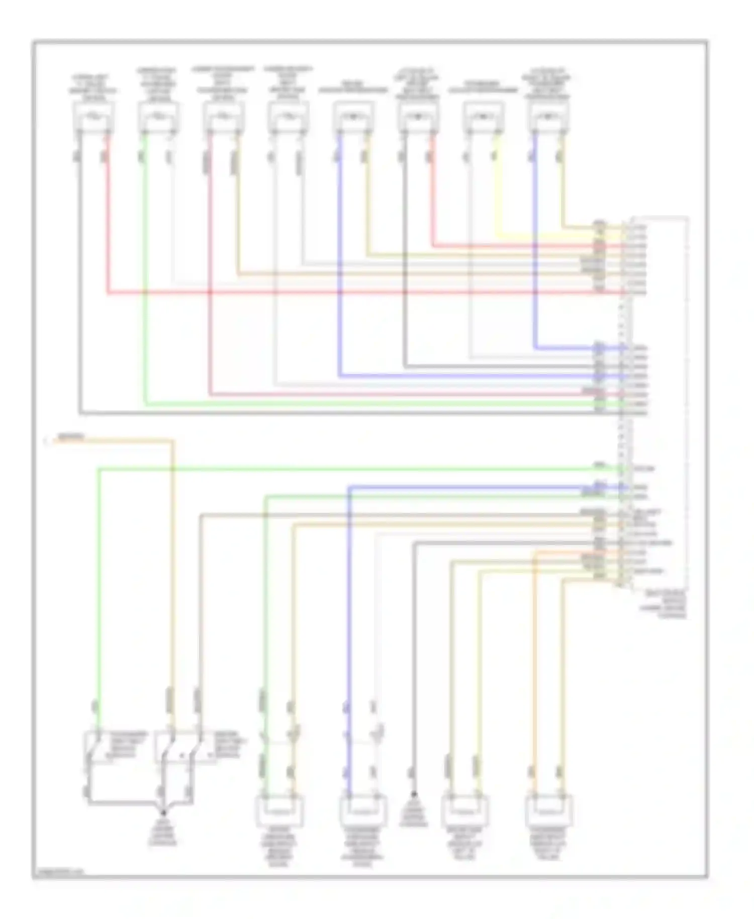 Elantra Hyundai V (2010-2014): Supplemental restraints circuit (2 of 2)