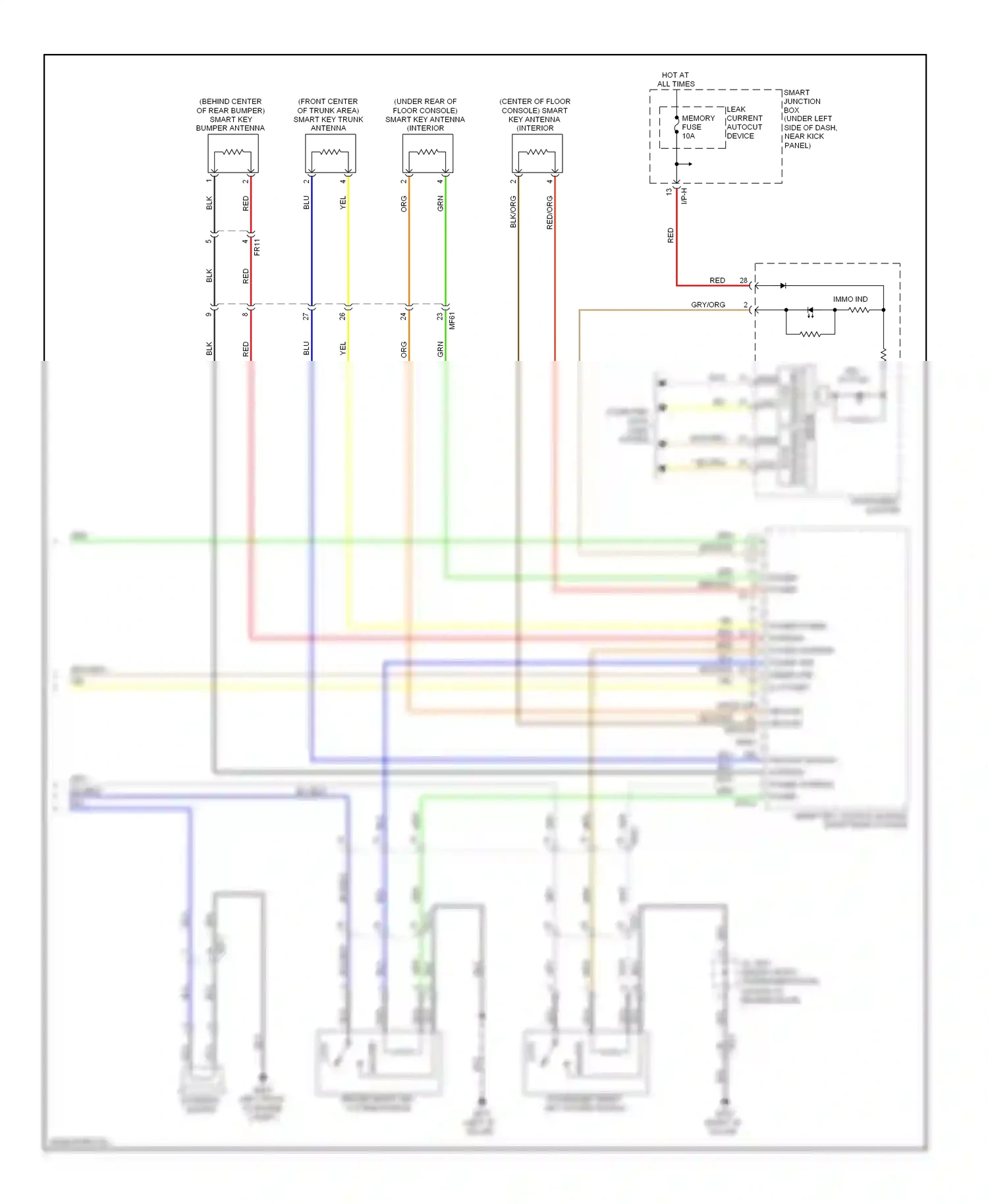 Wiring diagram computer data lines system for Hyundai Elantra V (2010-2014) (9 of 24)