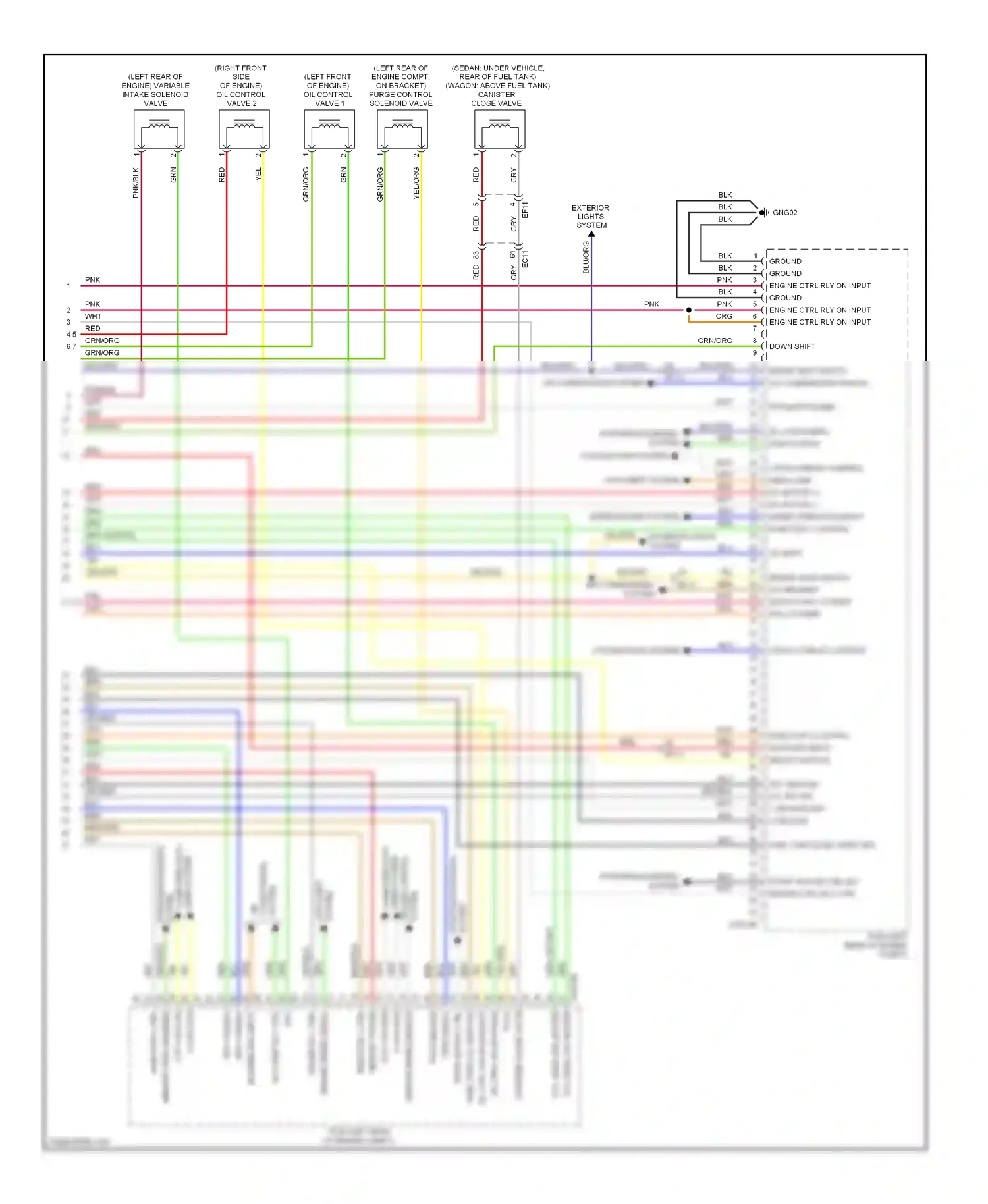 Wiring diagram computer data for Hyundai Elantra V (2010-2014) (2 of 3)