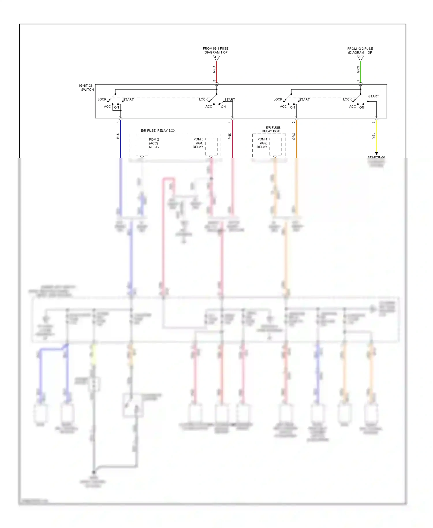 Wiring diagram i/p-e for Hyundai Elantra V (2010-2014) (6 of 13)