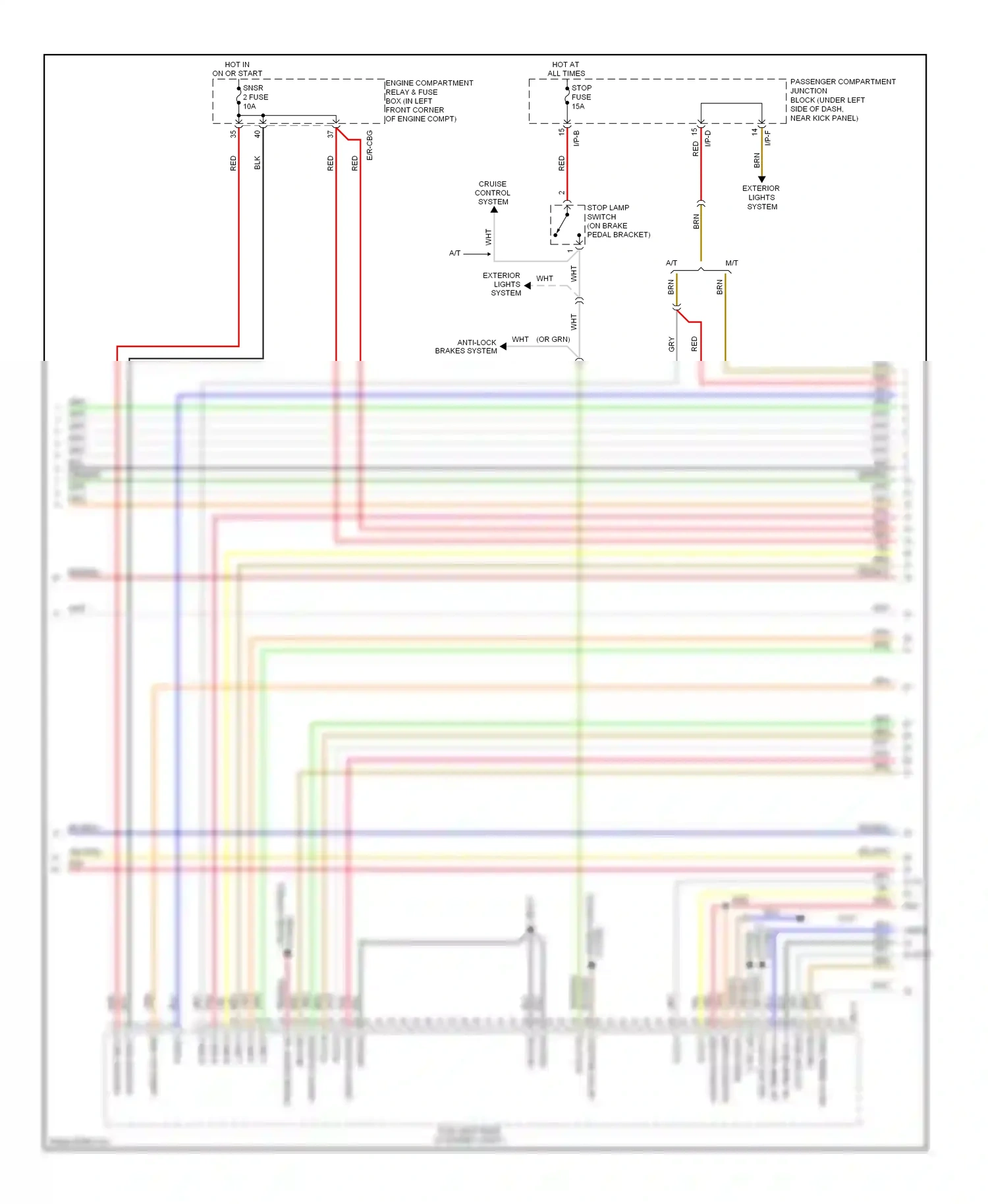 Wiring diagram r input for Hyundai Elantra V (2010-2014) (2 of 2)