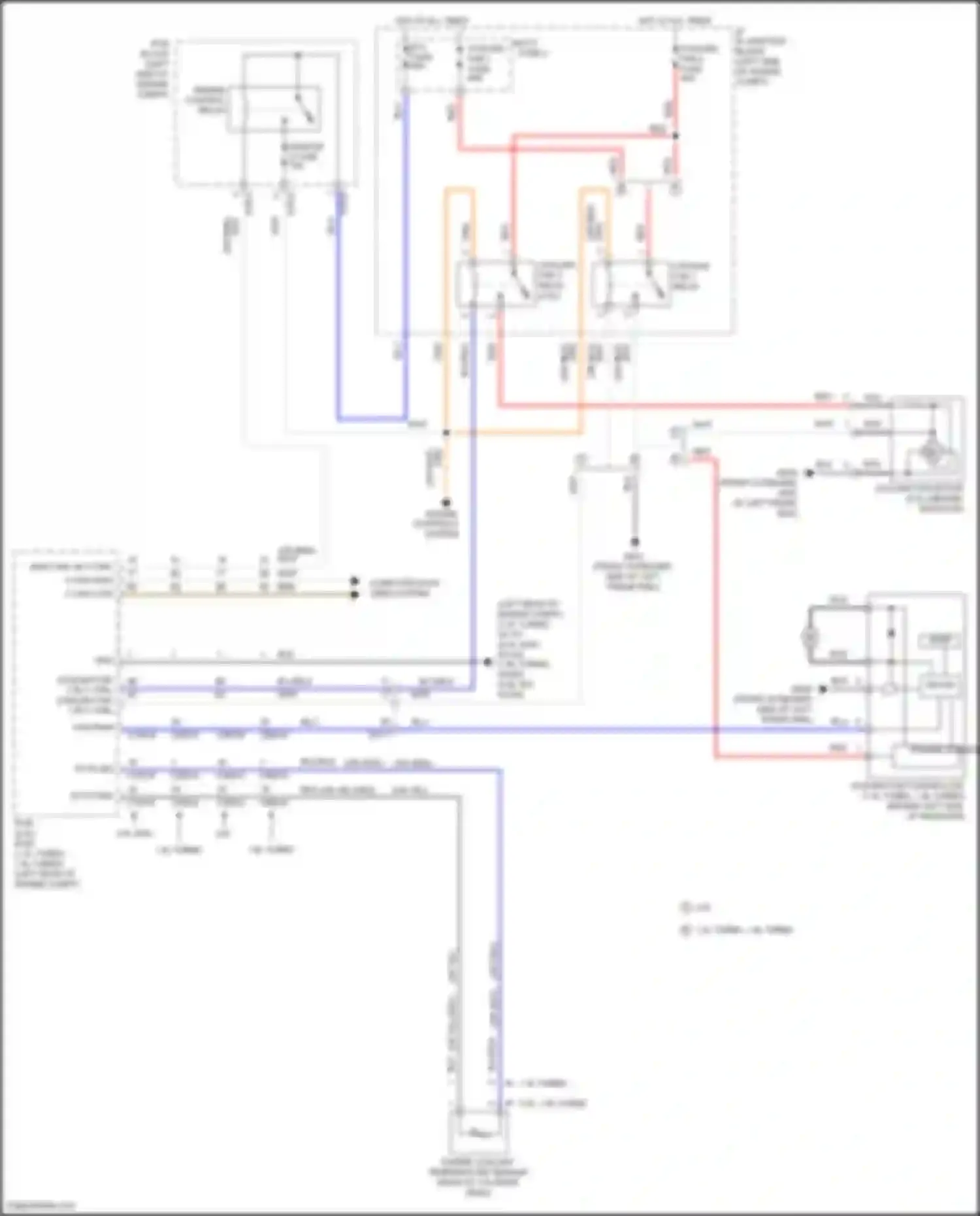 Elantra Hyundai VI facelift (2018-2020): Cooling fan circuit