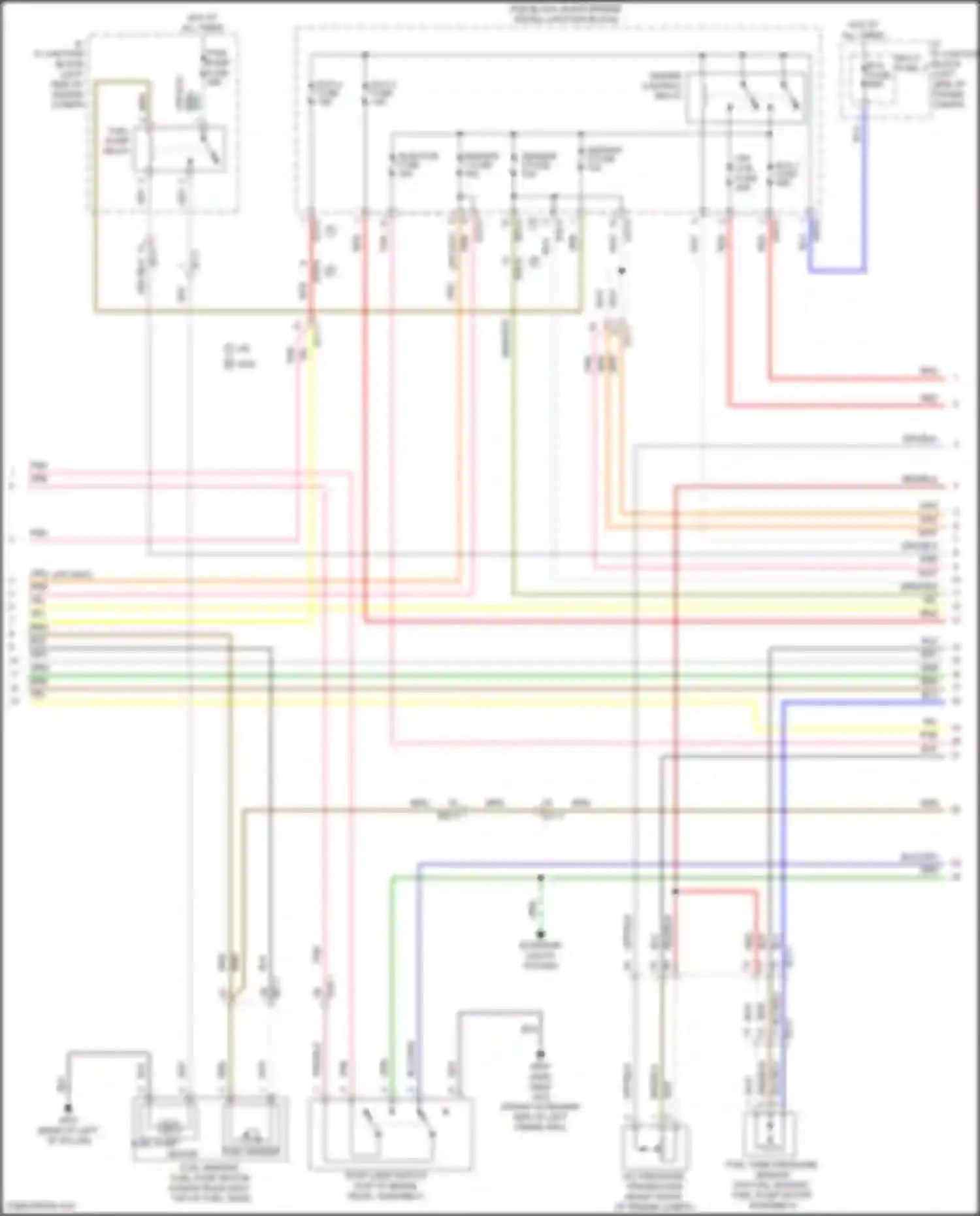 Elantra Hyundai VI facelift (2018-2020): Wiring diagram engine performance 2.0l, a/t (4 of 7)