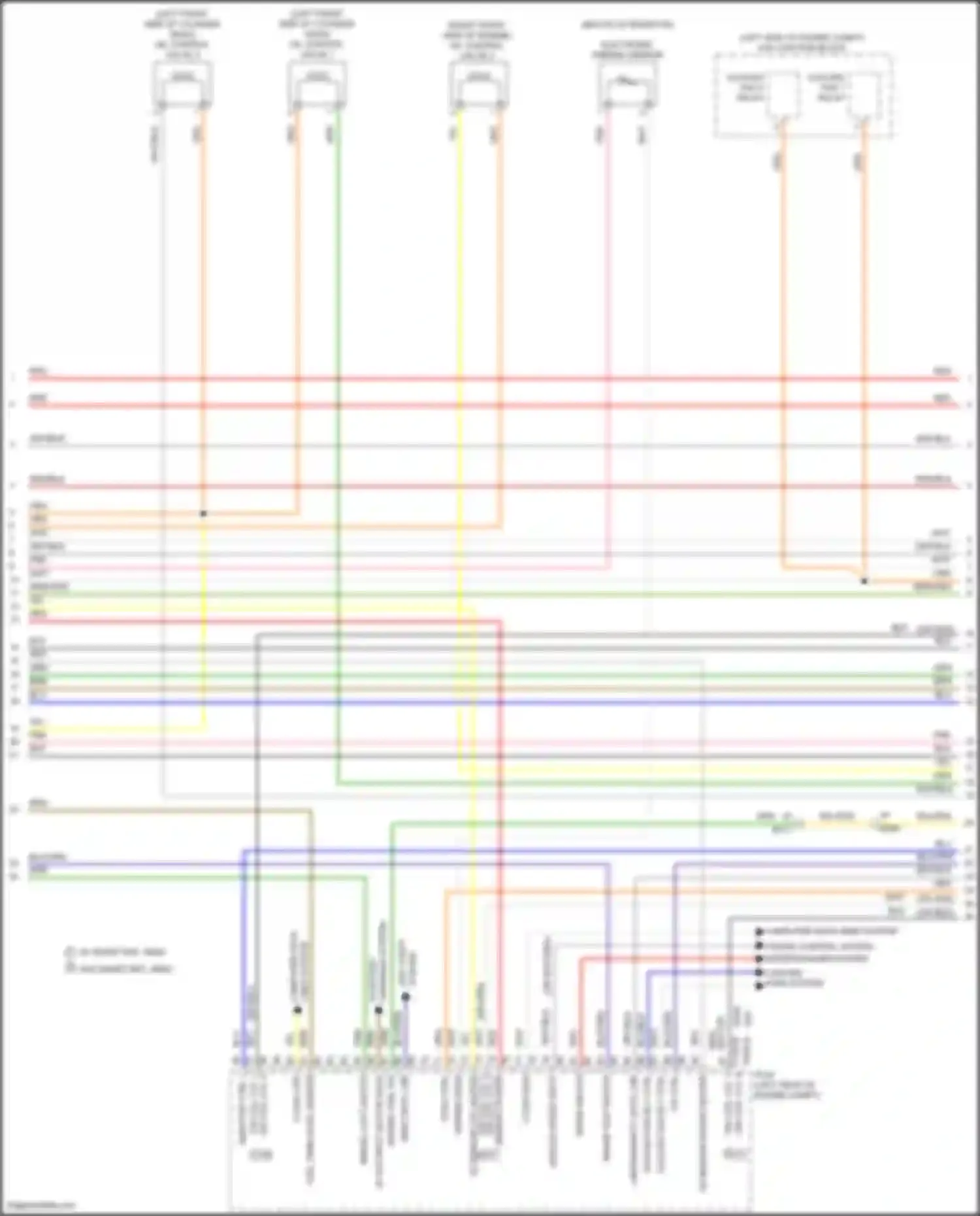 Elantra Hyundai VI facelift (2018-2020): Wiring diagram engine performance 2.0l, a/t (5 of 7)