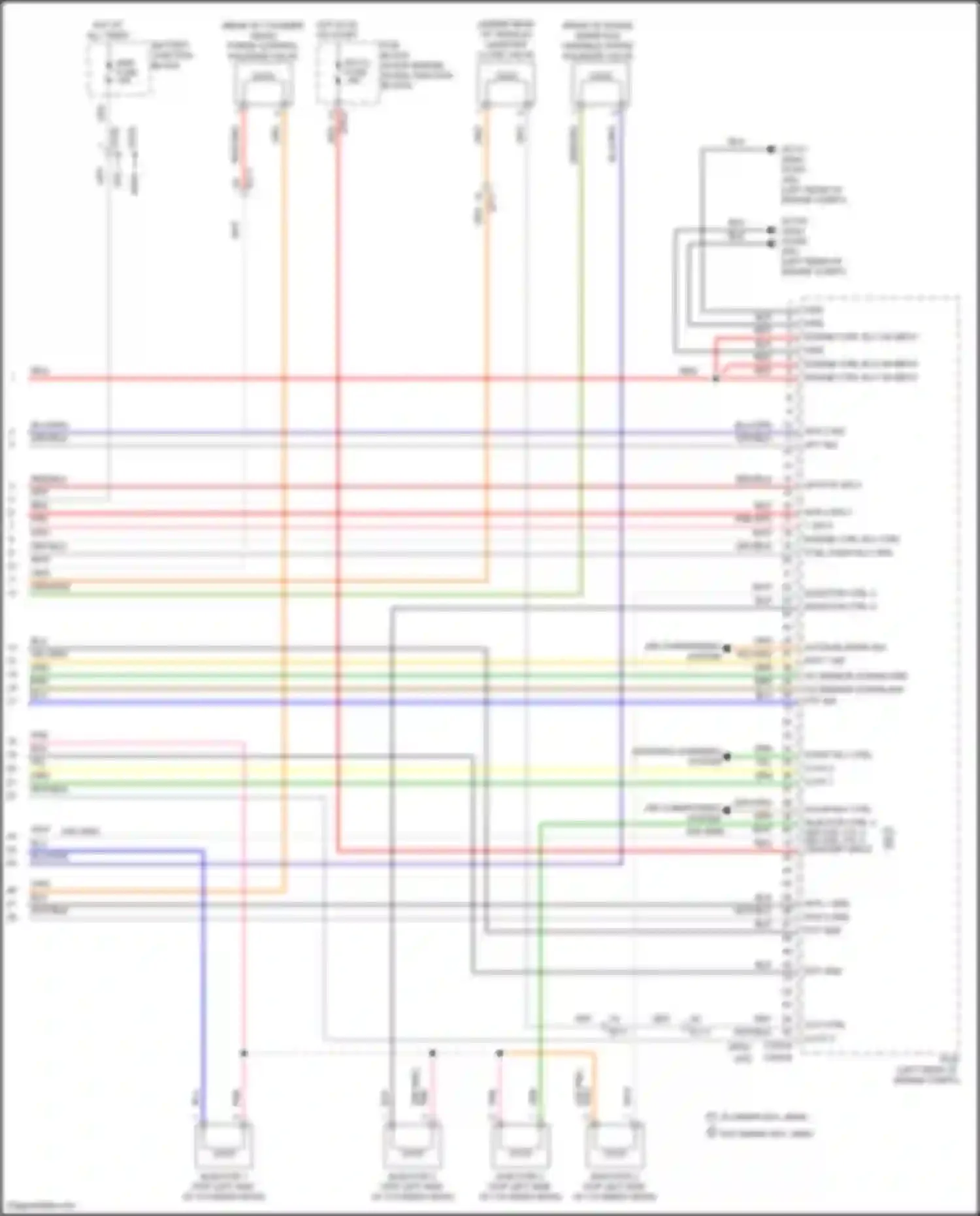 Elantra Hyundai VI facelift (2018-2020): Wiring diagram engine performance 2.0l, ivt (7 of 7)