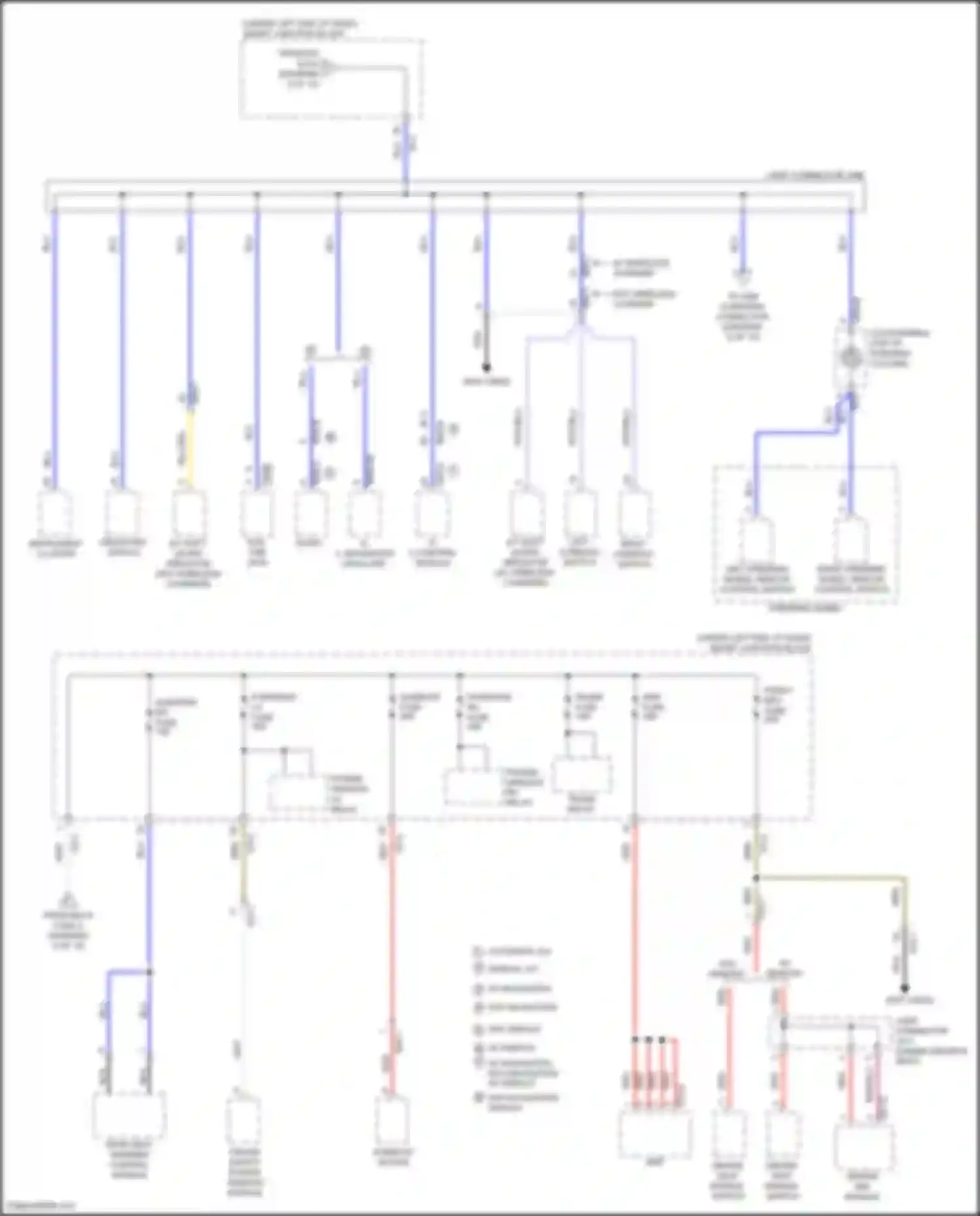 Wiring diagram a/c control module for Hyundai Elantra VI facelift (2018-2020) (12 of 20)