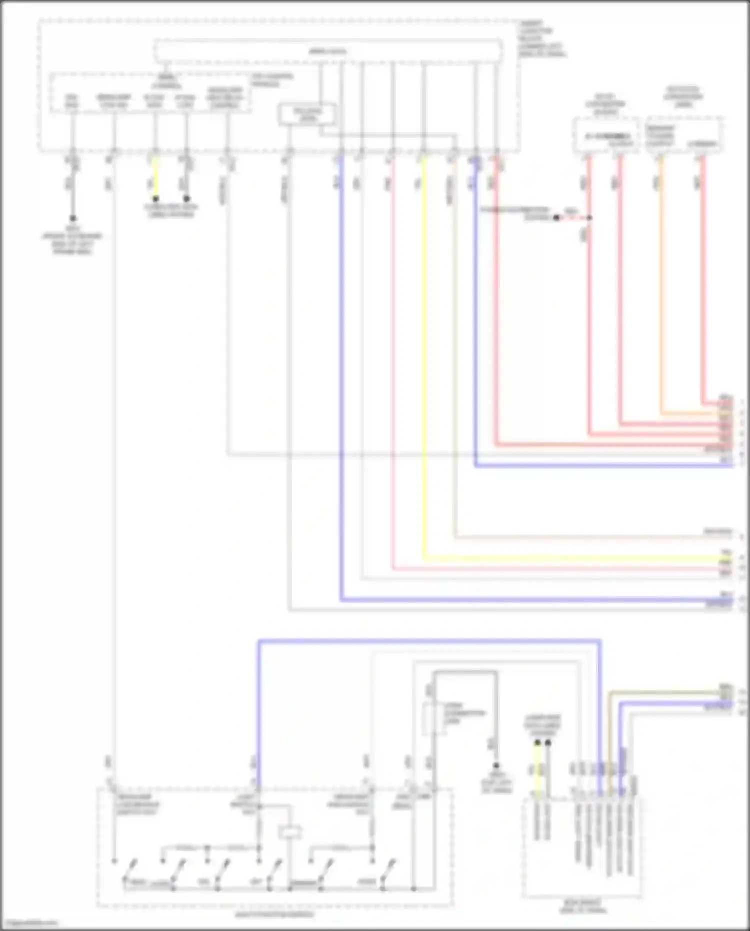 Wiring diagram auto light sens sig for Hyundai Elantra VI facelift (2018-2020) (1 of 3)