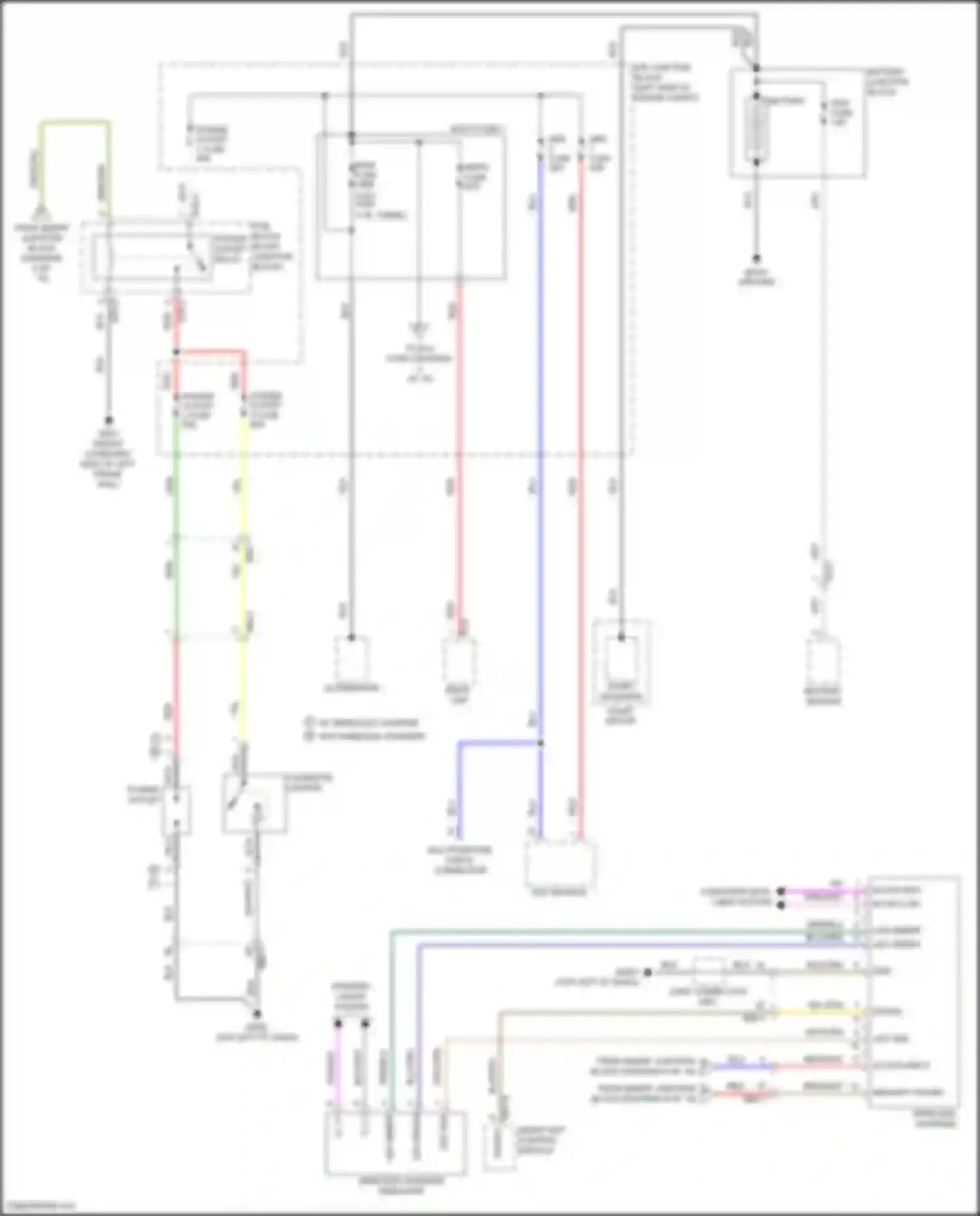 Wiring diagram e/r junction block for Hyundai Elantra VI facelift (2018-2020) (32 of 50)