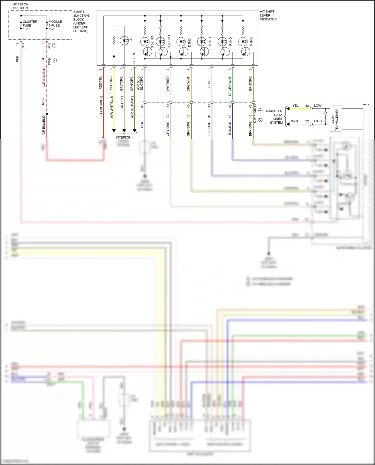 Wiring diagram i/p-e for Hyundai Elantra VI facelift (2018-2020) (66 of 71)
