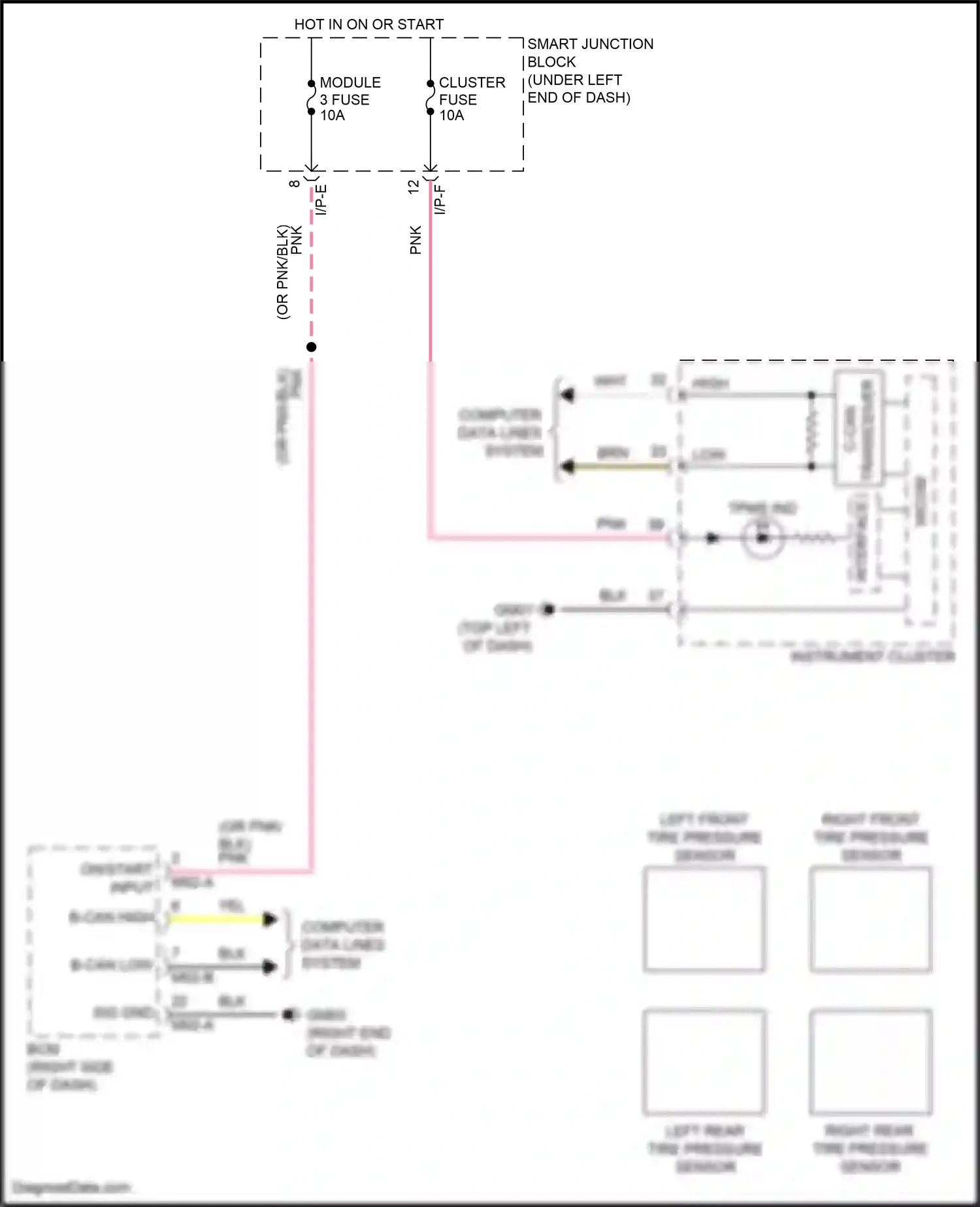 Wiring diagram i/p-e for Hyundai Elantra VI facelift (2018-2020) (10 of 71)