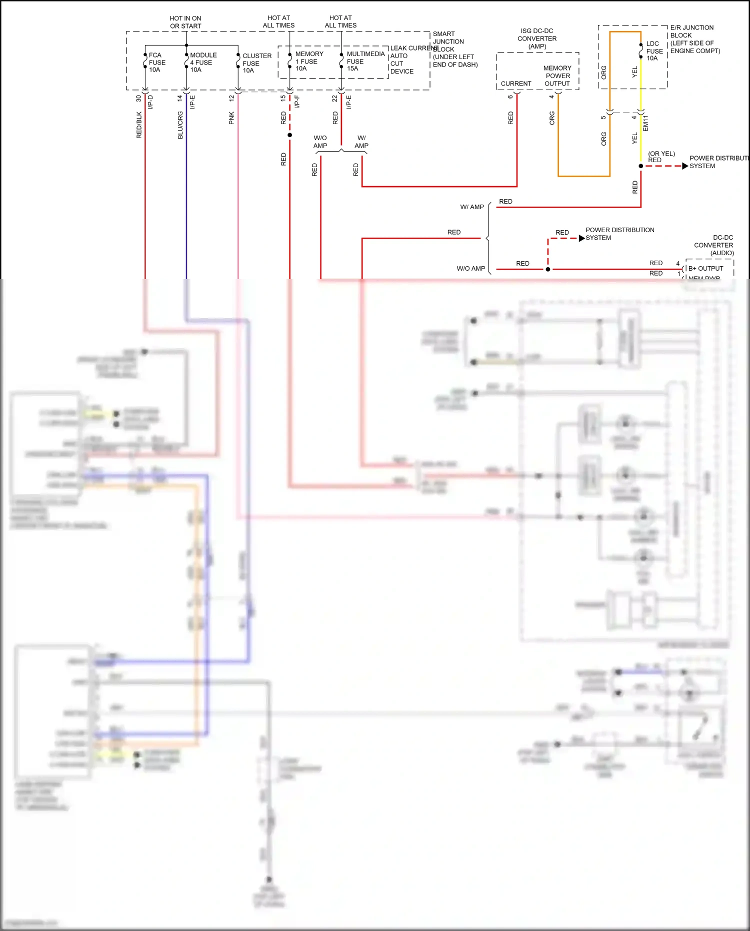 Wiring diagram i/p-e for Hyundai Elantra VI facelift (2018-2020) (26 of 71)