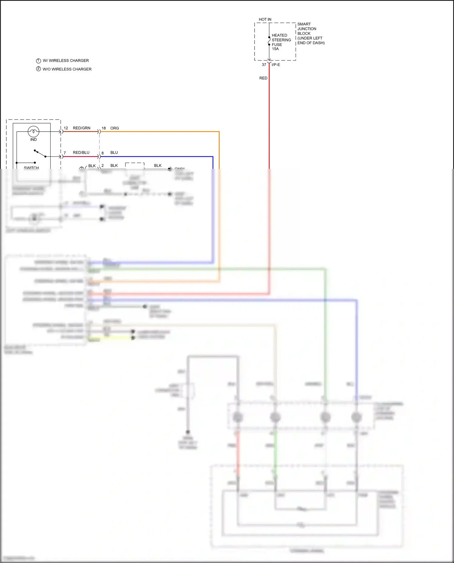 Wiring diagram i/p-e for Hyundai Elantra VI facelift (2018-2020) (41 of 71)