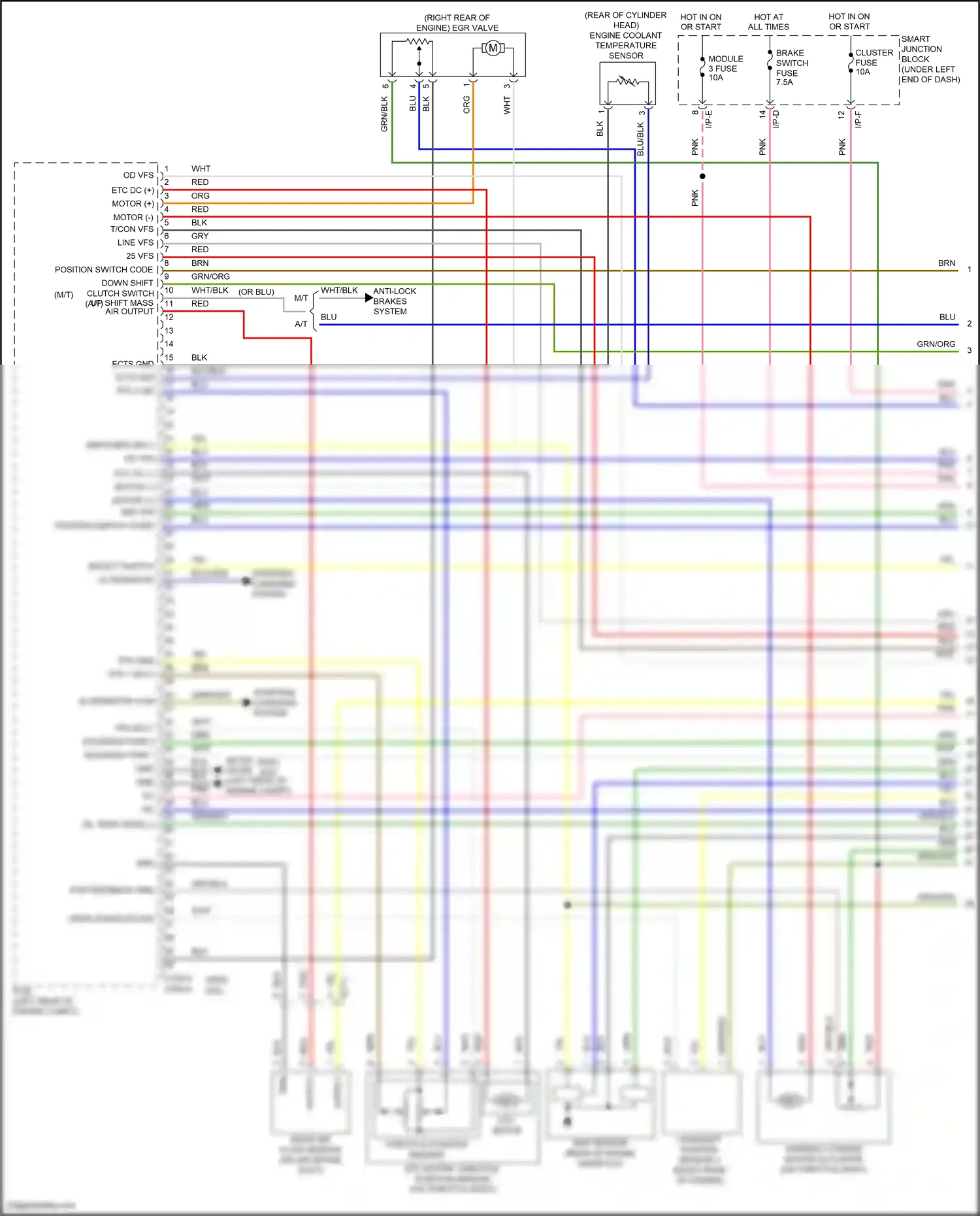Wiring diagram i/p-e for Hyundai Elantra VI facelift (2018-2020) (59 of 71)