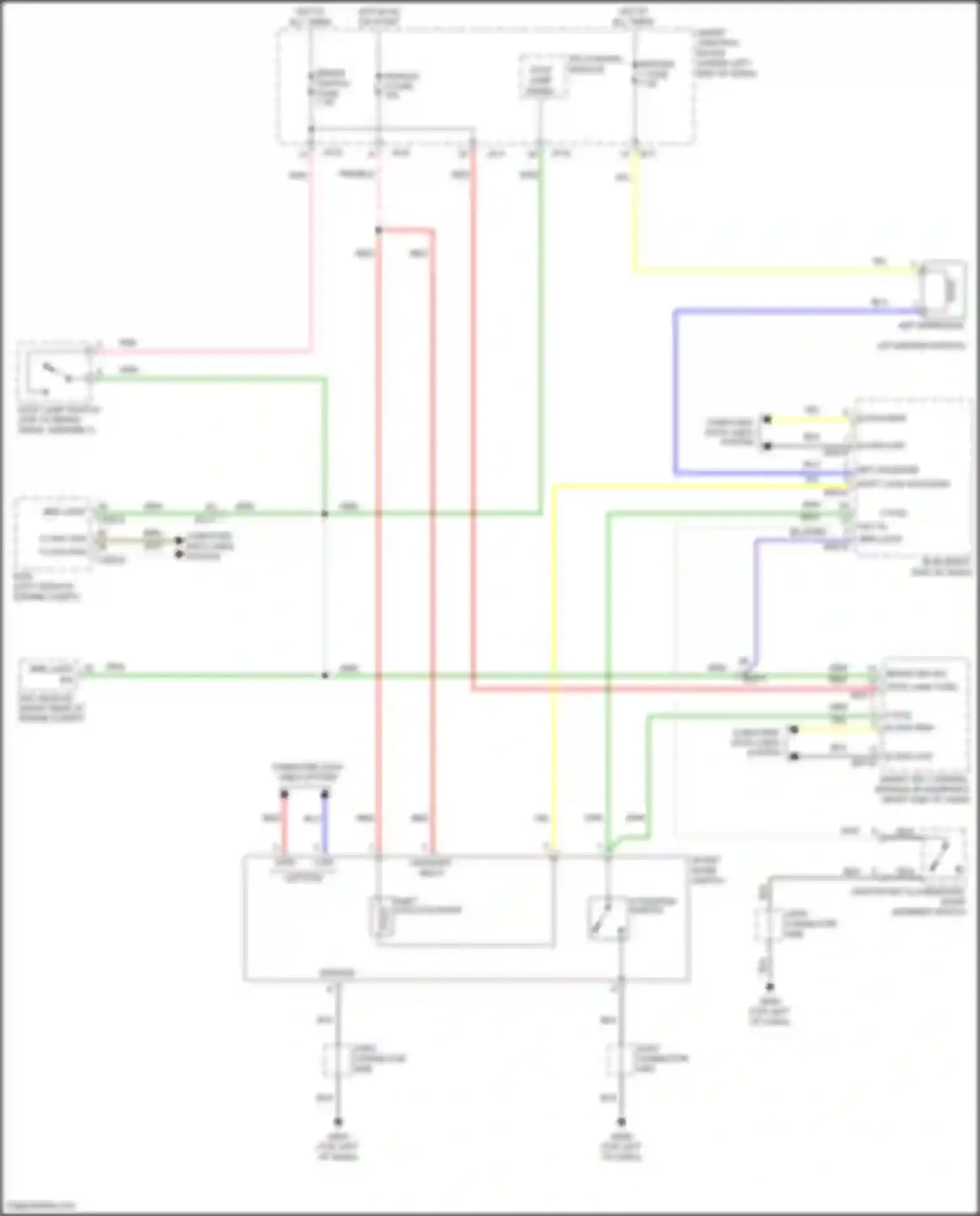 Wiring diagram ips control module for Hyundai Elantra VI facelift (2018-2020) (41 of 51)
