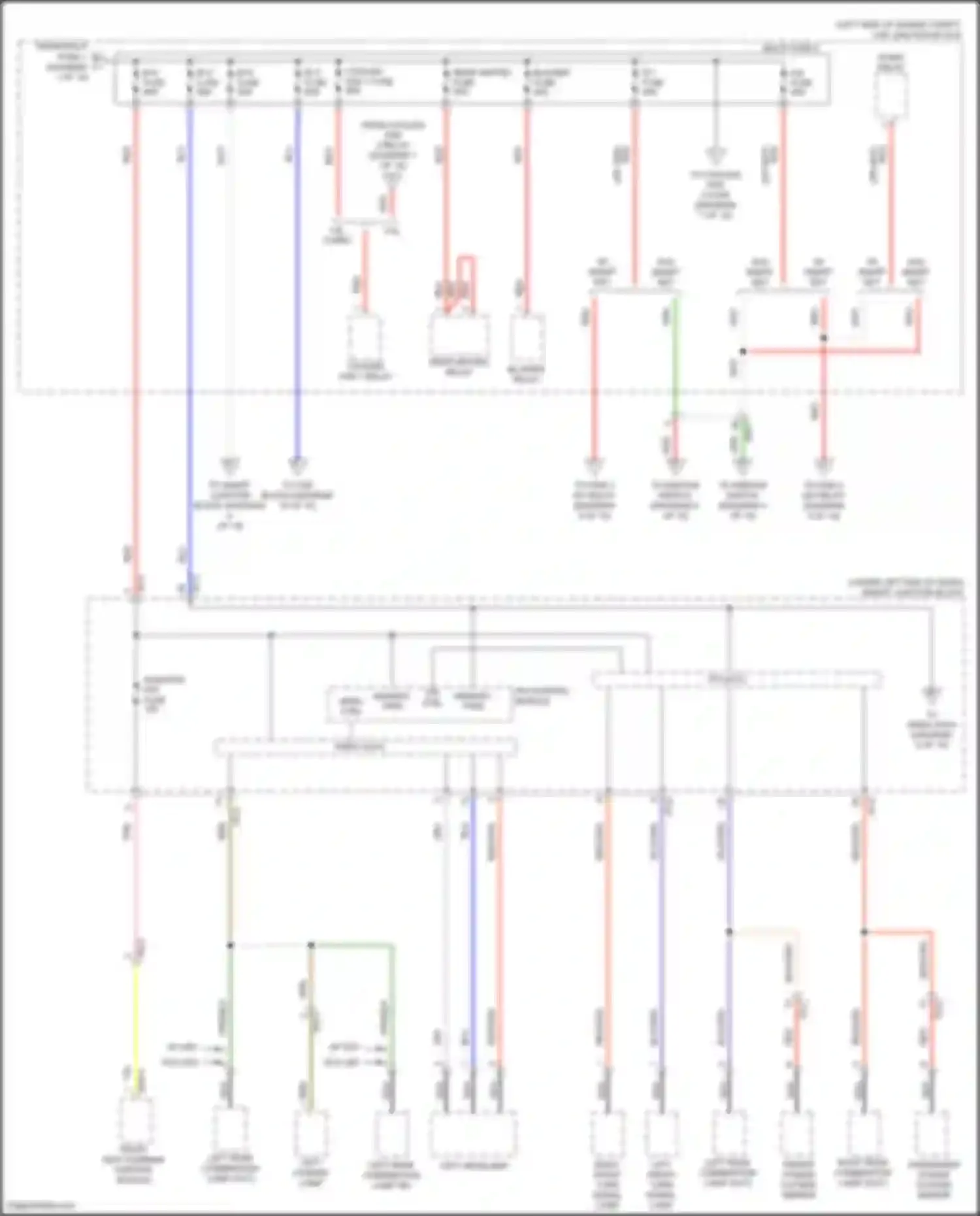 Wiring diagram memory ctrl pwr for Hyundai Elantra VI facelift (2018-2020) (1 of 2)