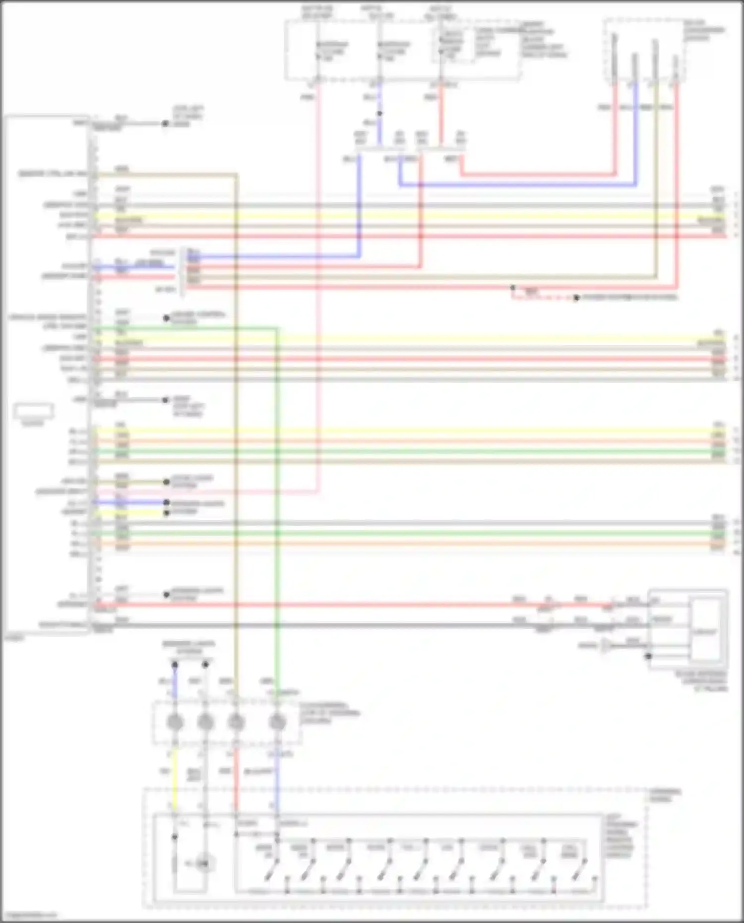 Wiring diagram memory pwr for Hyundai Elantra VI facelift (2018-2020) (9 of 13)