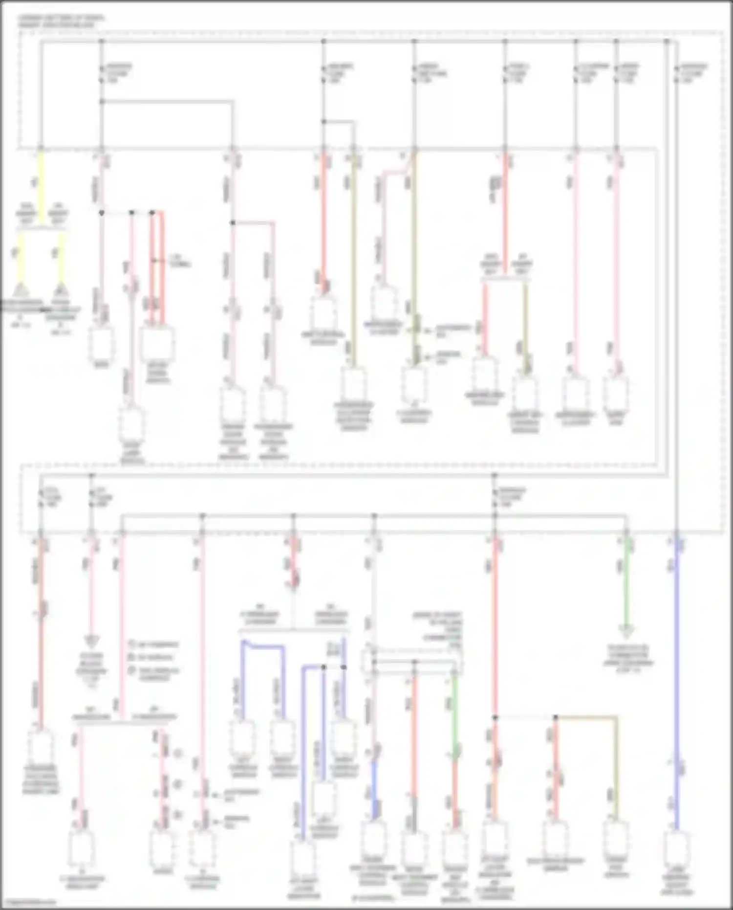 Wiring diagram module 3 fuse for Hyundai Elantra VI facelift (2018-2020) (8 of 17)