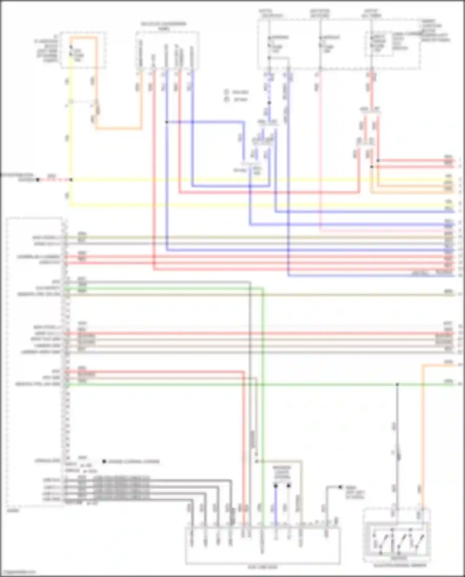 Wiring diagram module 5 fuse for Hyundai Elantra VI facelift (2018-2020) (9 of 27)