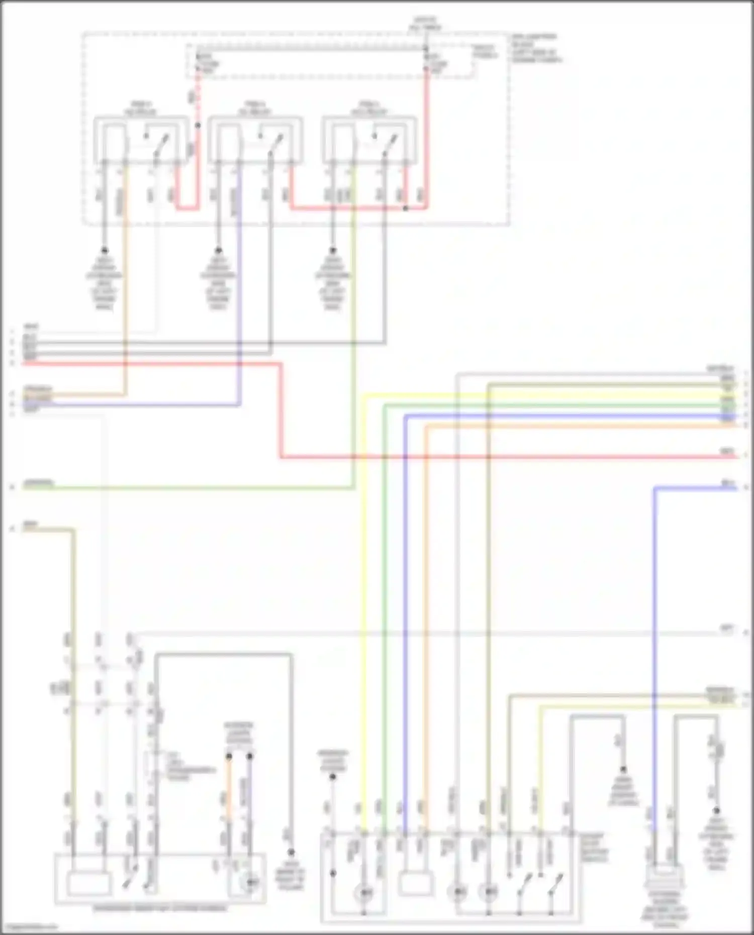 Wiring diagram multi fuse 2 for Hyundai Elantra VI facelift (2018-2020) (8 of 24)