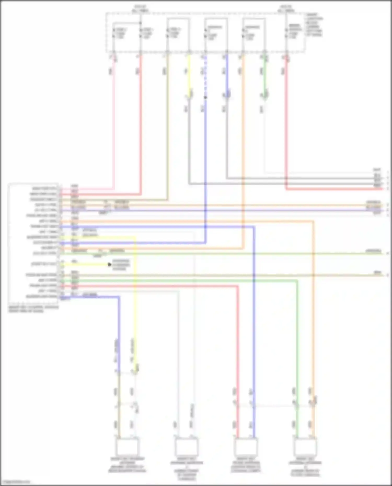 Wiring diagram on/start input for Hyundai Elantra VI facelift (2018-2020) (7 of 23)