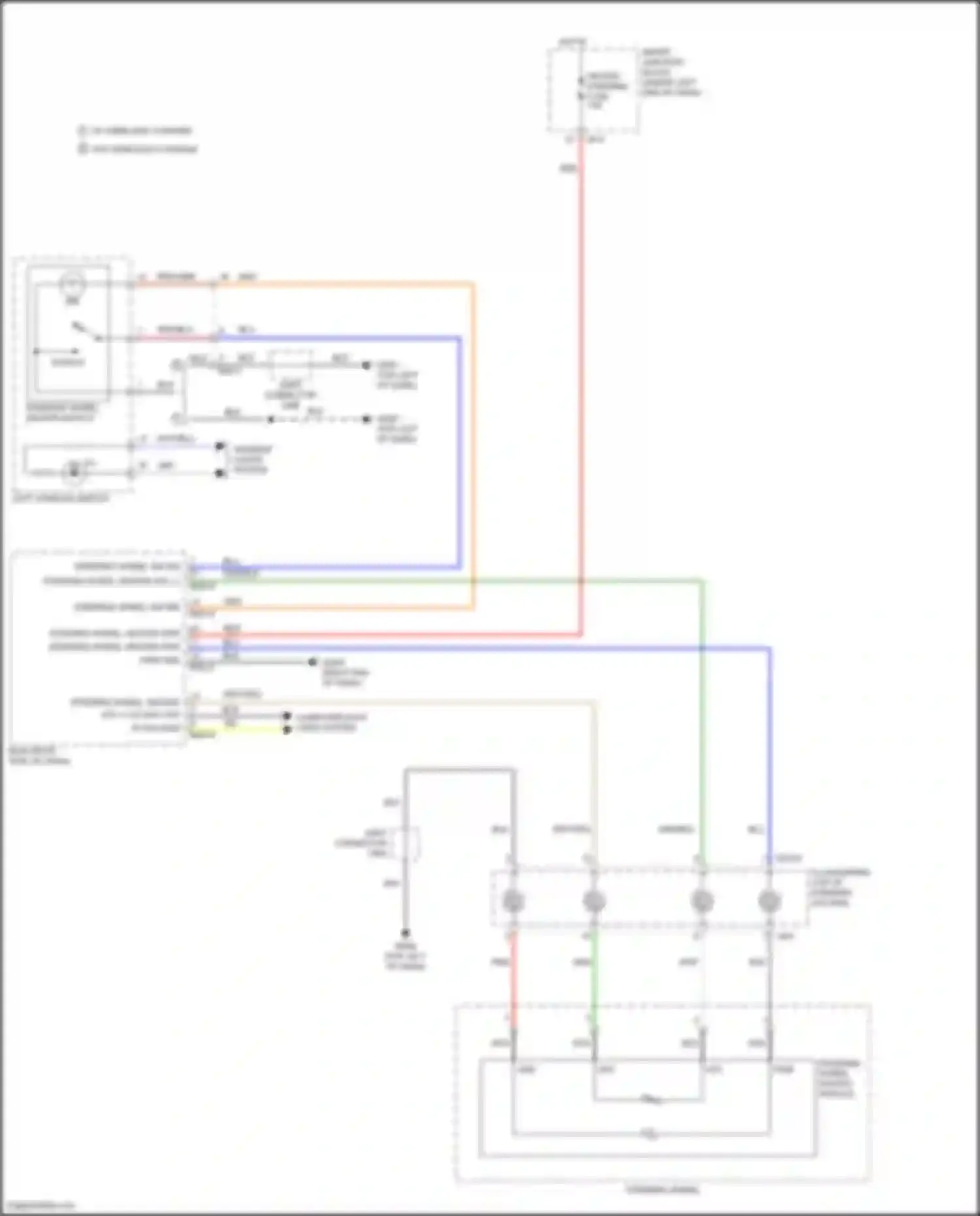 Wiring diagram right end of dash) for Hyundai Elantra VI facelift (2018-2020) (14 of 18)