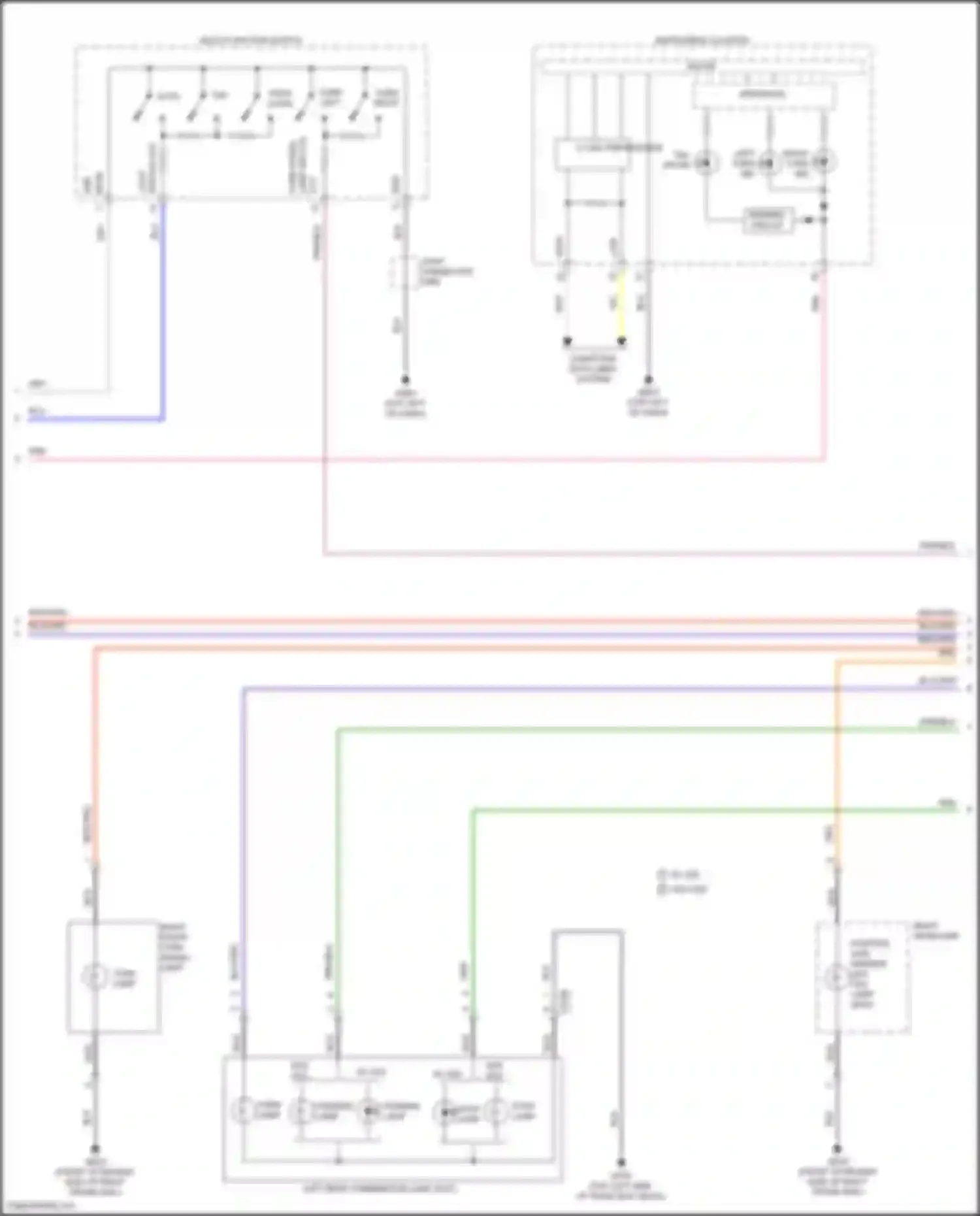 Wiring diagram stop lamp for Hyundai Elantra VI facelift (2018-2020) (1 of 3)
