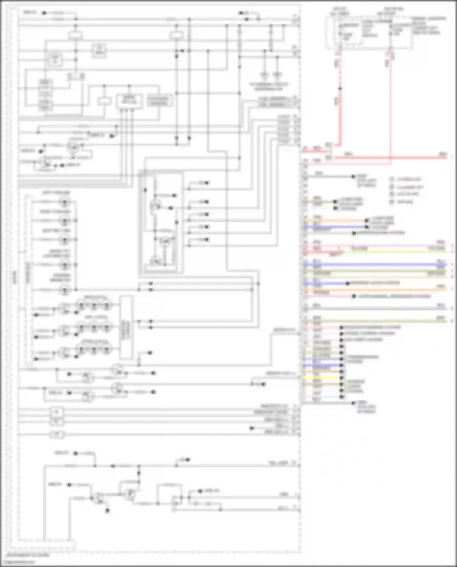 Wiring diagram tail lamp in for Hyundai Elantra VI facelift (2018-2020) (2 of 4)