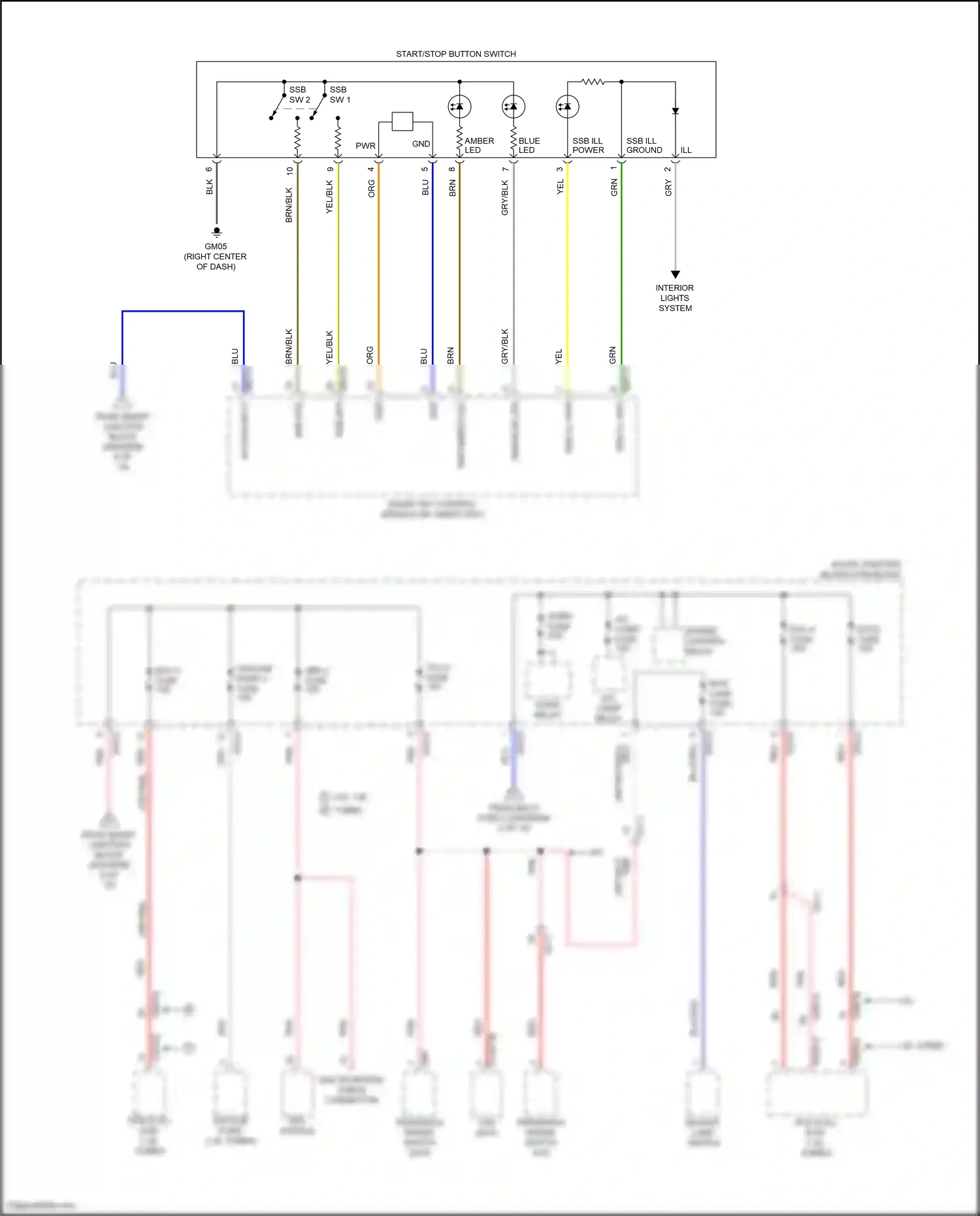 Hyundai Elantra VI facelift (2018-2020) transaxle range switch wiring diagram  (7 of 14)