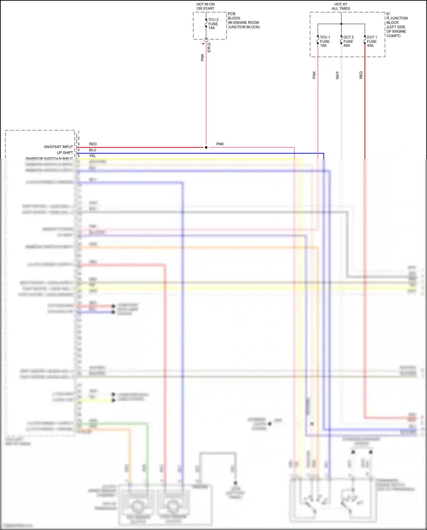 Hyundai Elantra VI facelift (2018-2020) transaxle range switch wiring diagram  (12 of 14)