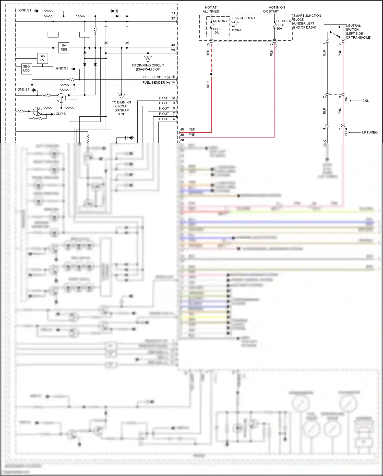 Wiring diagram transmissions system for Hyundai Elantra VI facelift (2018-2020) (6 of 10)