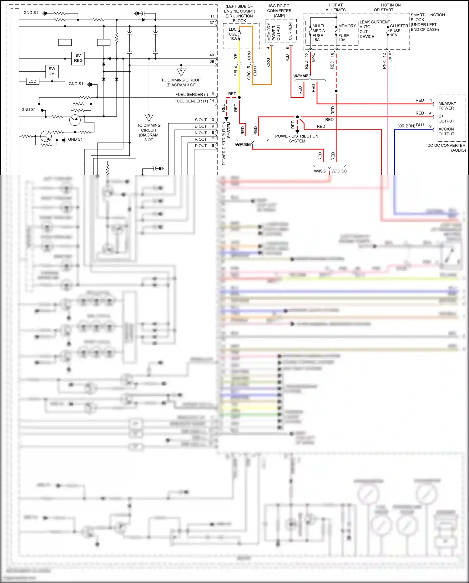 Wiring diagram transmissions system for Hyundai Elantra VI facelift (2018-2020) (4 of 10)