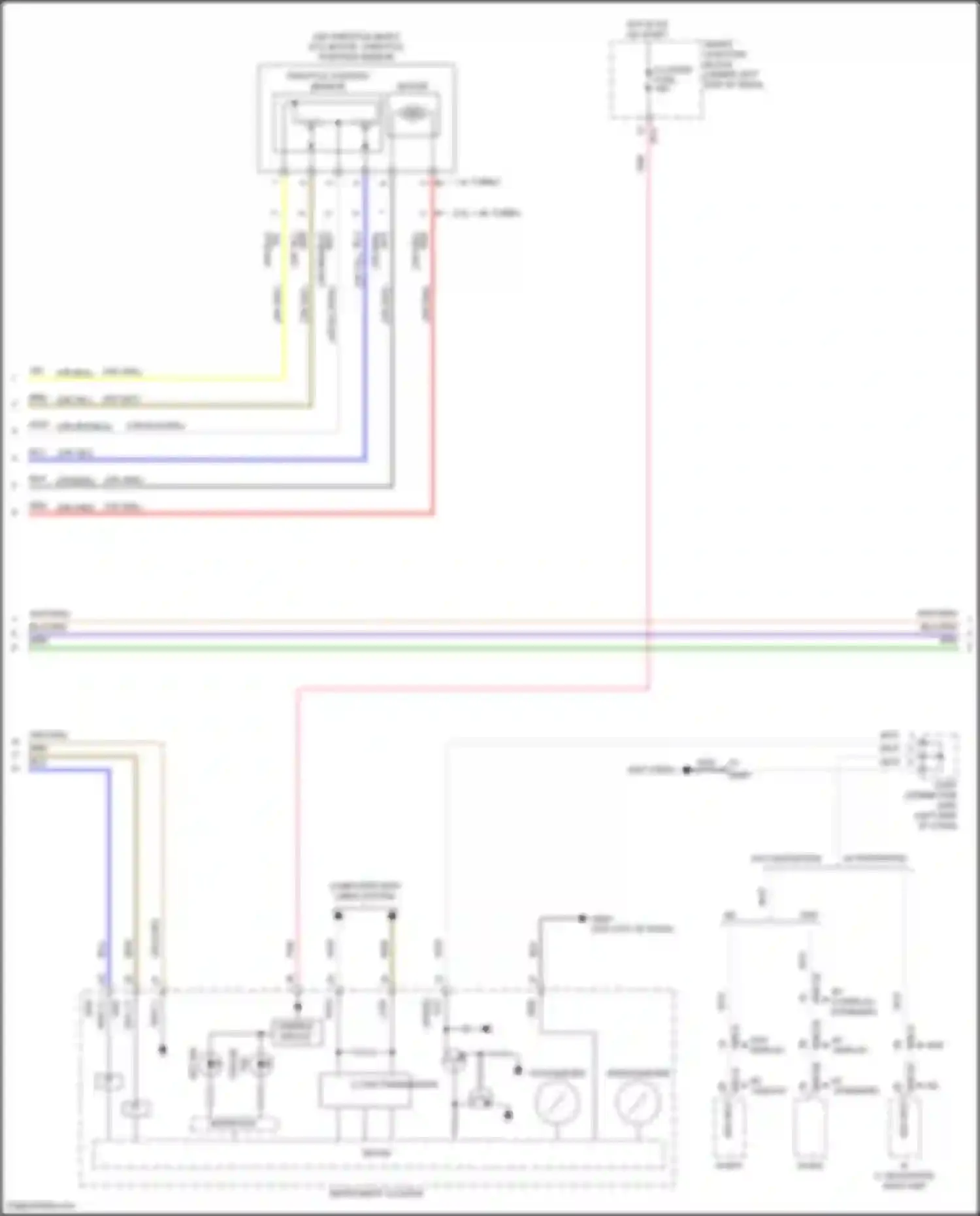 Wiring diagram w/o display, standard for Hyundai Elantra VI facelift (2018-2020) (1 of 1)