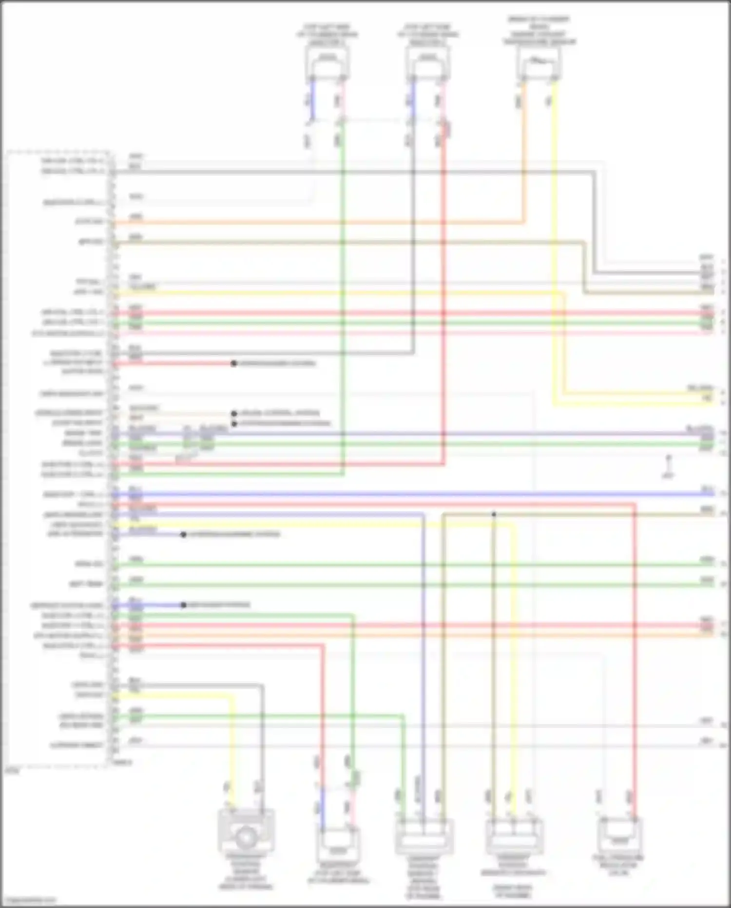 Elantra Hyundai VI (2015-2019): Wiring diagram engine performance 1.6l turbo (1 of 6)