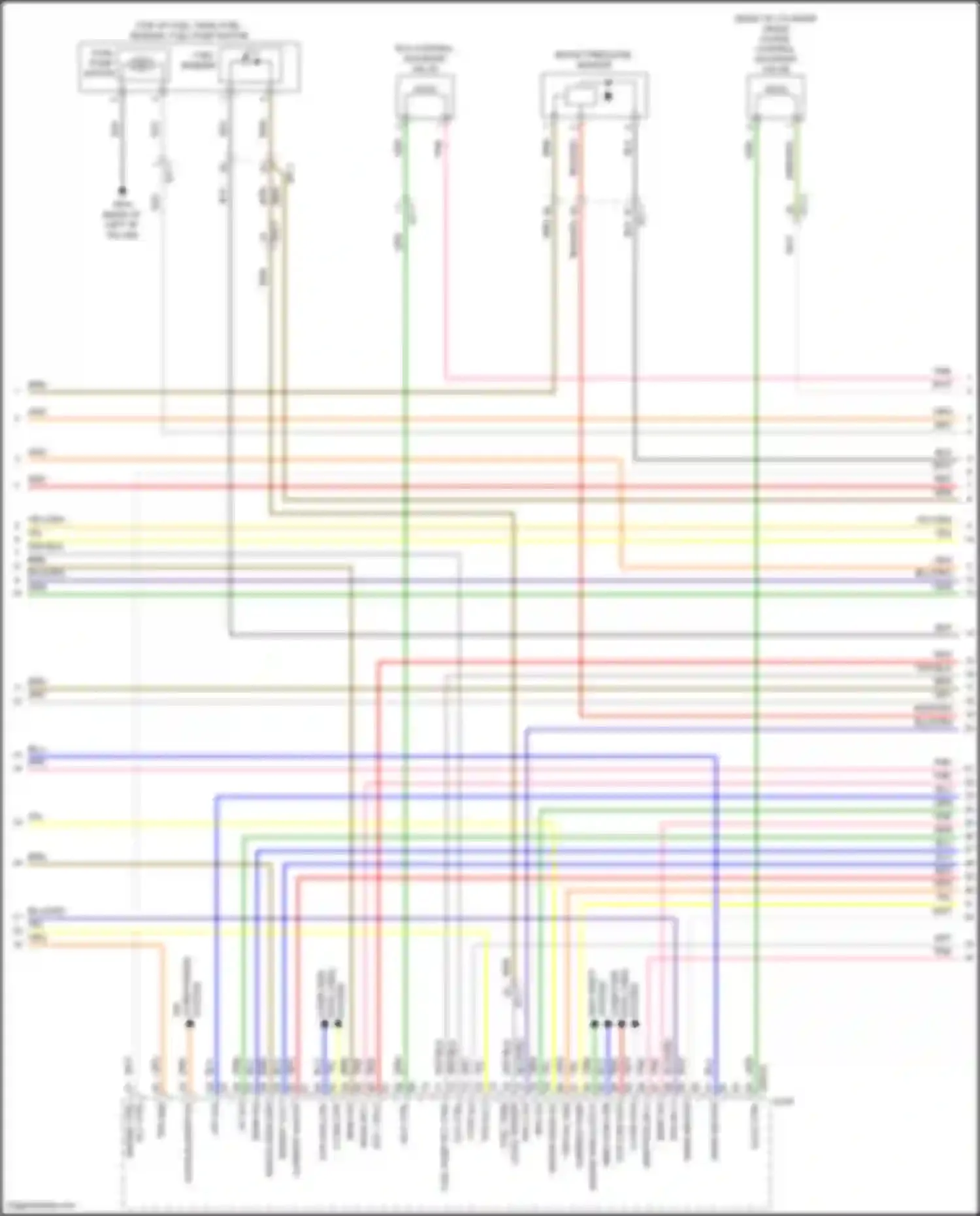 Elantra Hyundai VI (2015-2019): Wiring diagram engine performance 1.6l turbo (3 of 6)