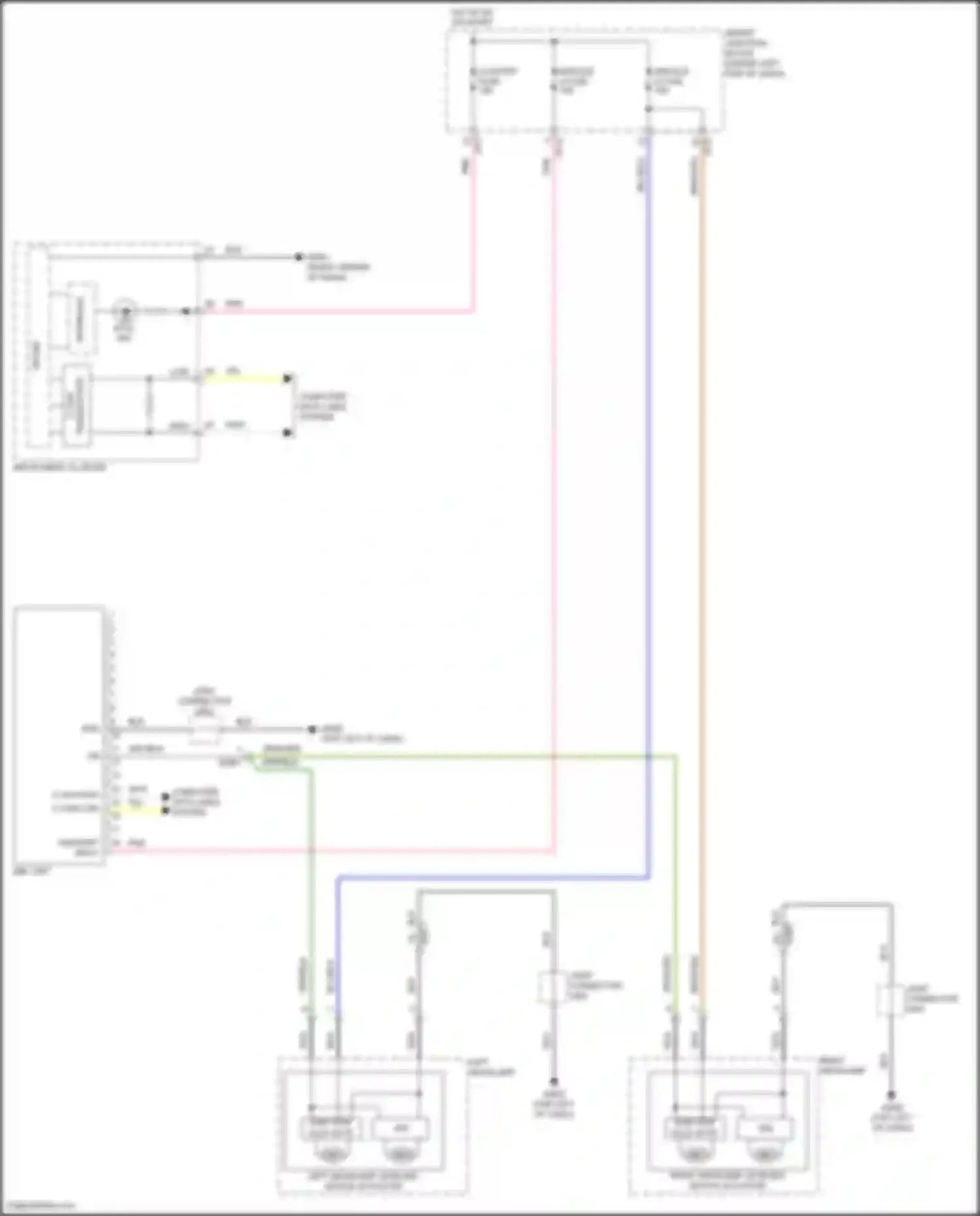 Elantra Hyundai VI (2015-2019): Adaptive front lighting circuit