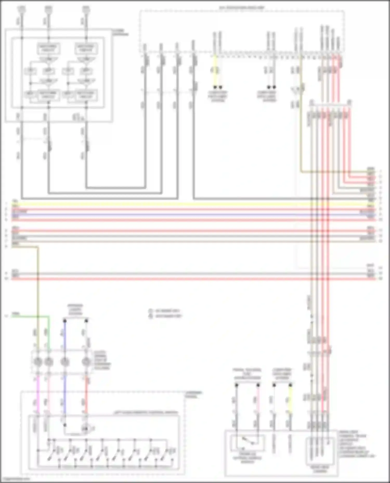 Elantra Hyundai VI (2015-2019): Radio circuit, w/ navigation & amplifier (2 of 4)