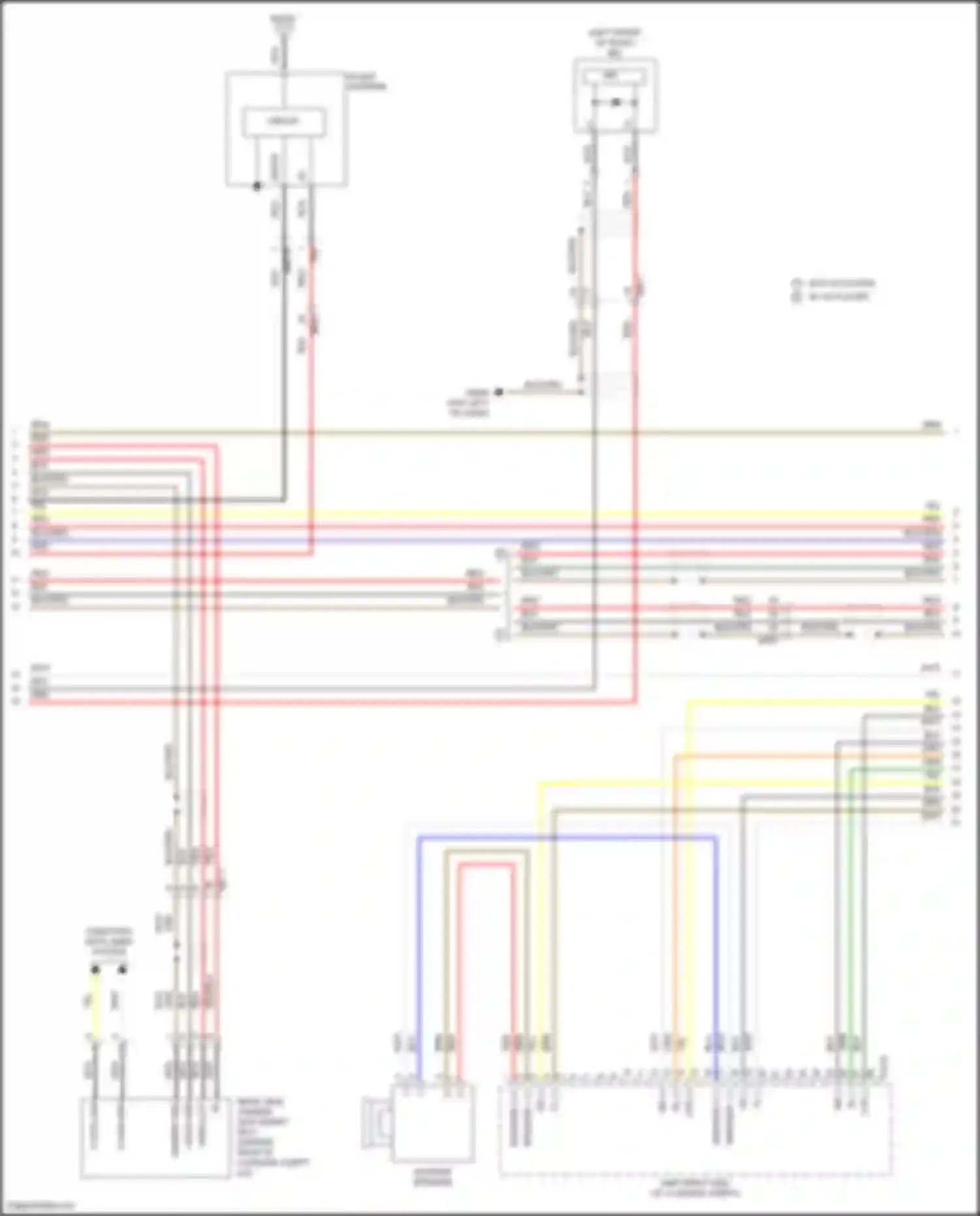 Elantra Hyundai VI (2015-2019): Radio circuit, w/ navigation & amplifier (3 of 4)