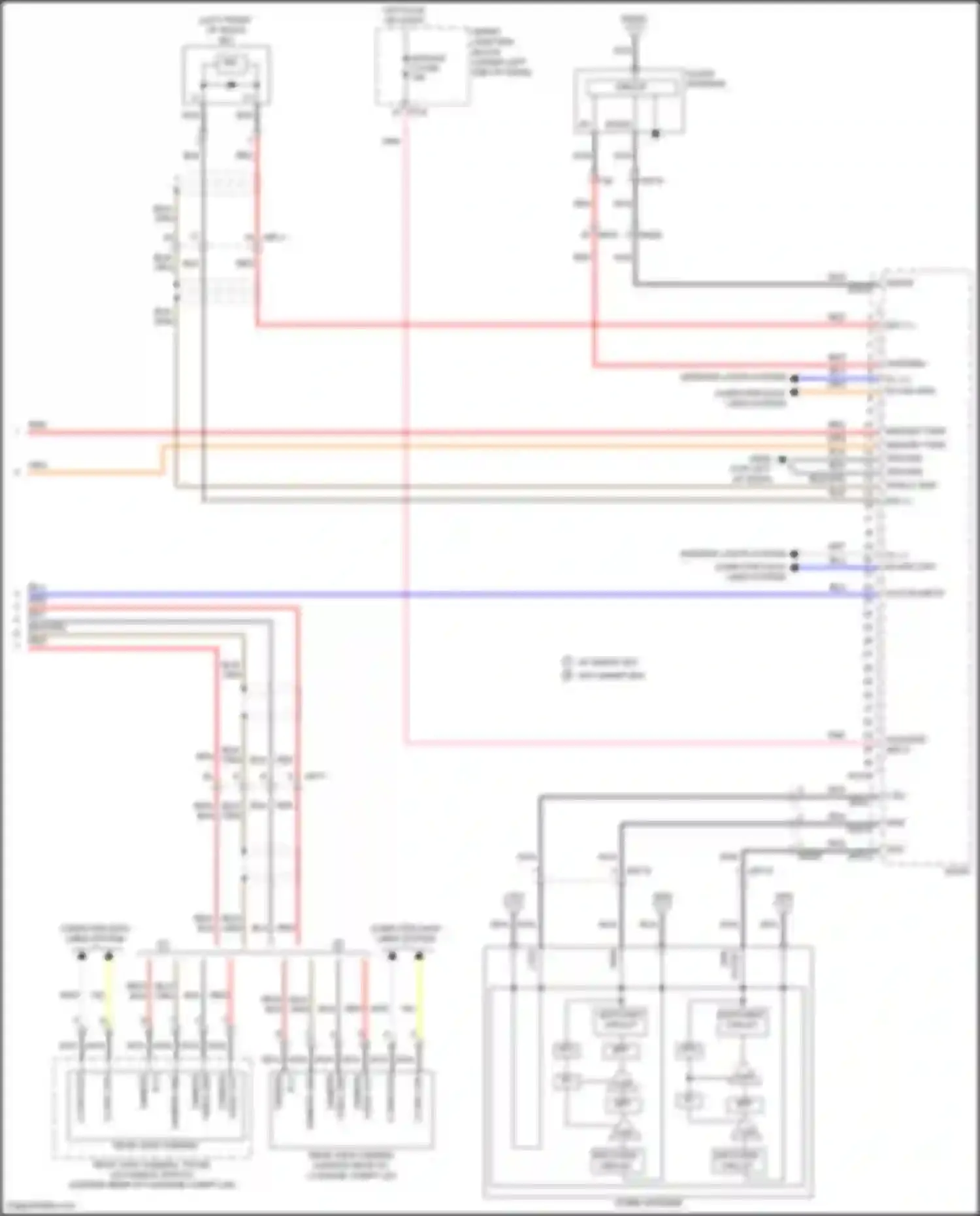 Elantra Hyundai VI (2015-2019): Radio circuit, w/o navigation w/ display w/o amplifier (3 of 3)