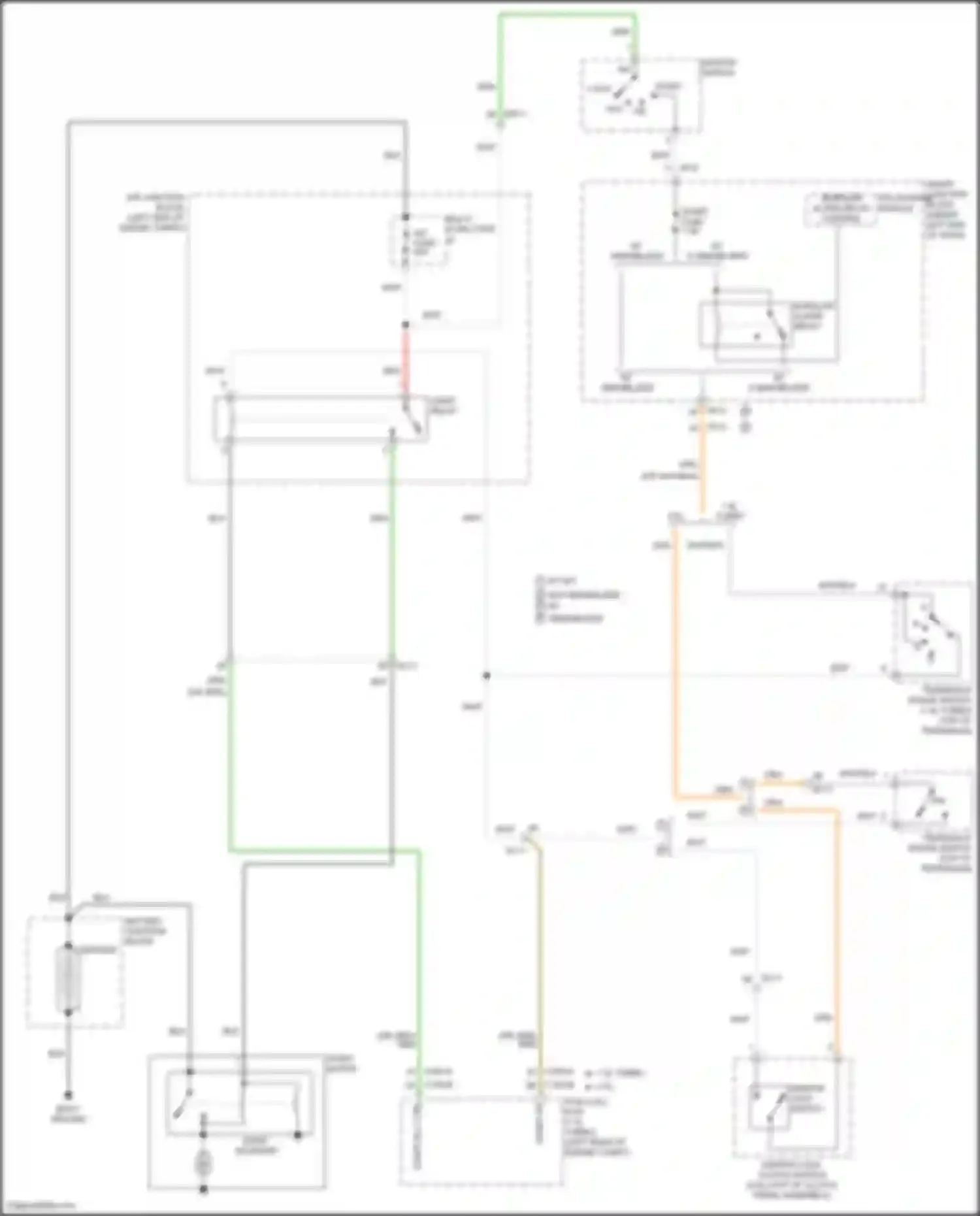 Elantra Hyundai VI (2015-2019): 2.0l, starting circuit, w/o smart key