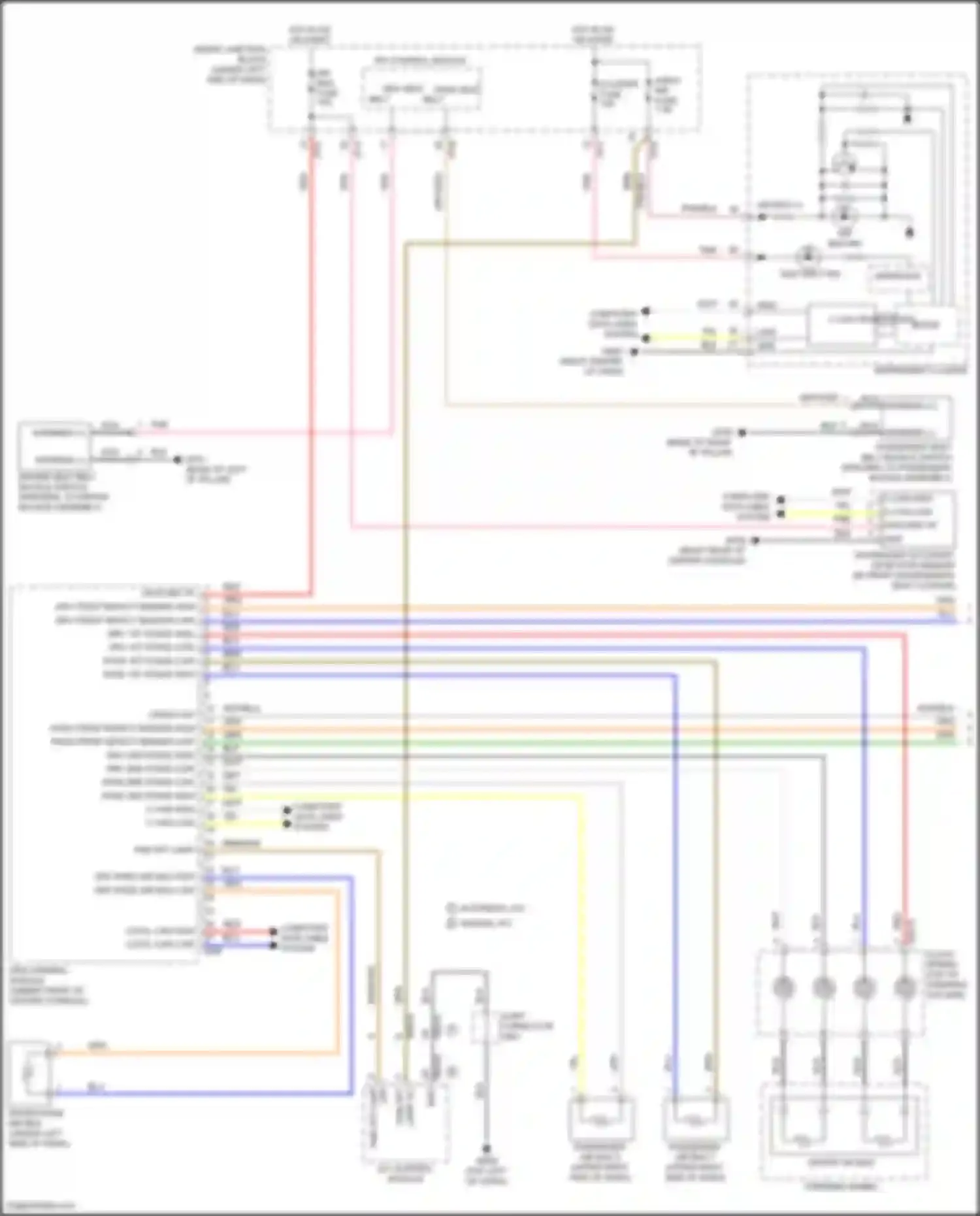 Elantra Hyundai VI (2015-2019): Supplemental restraints circuit (1 of 2)
